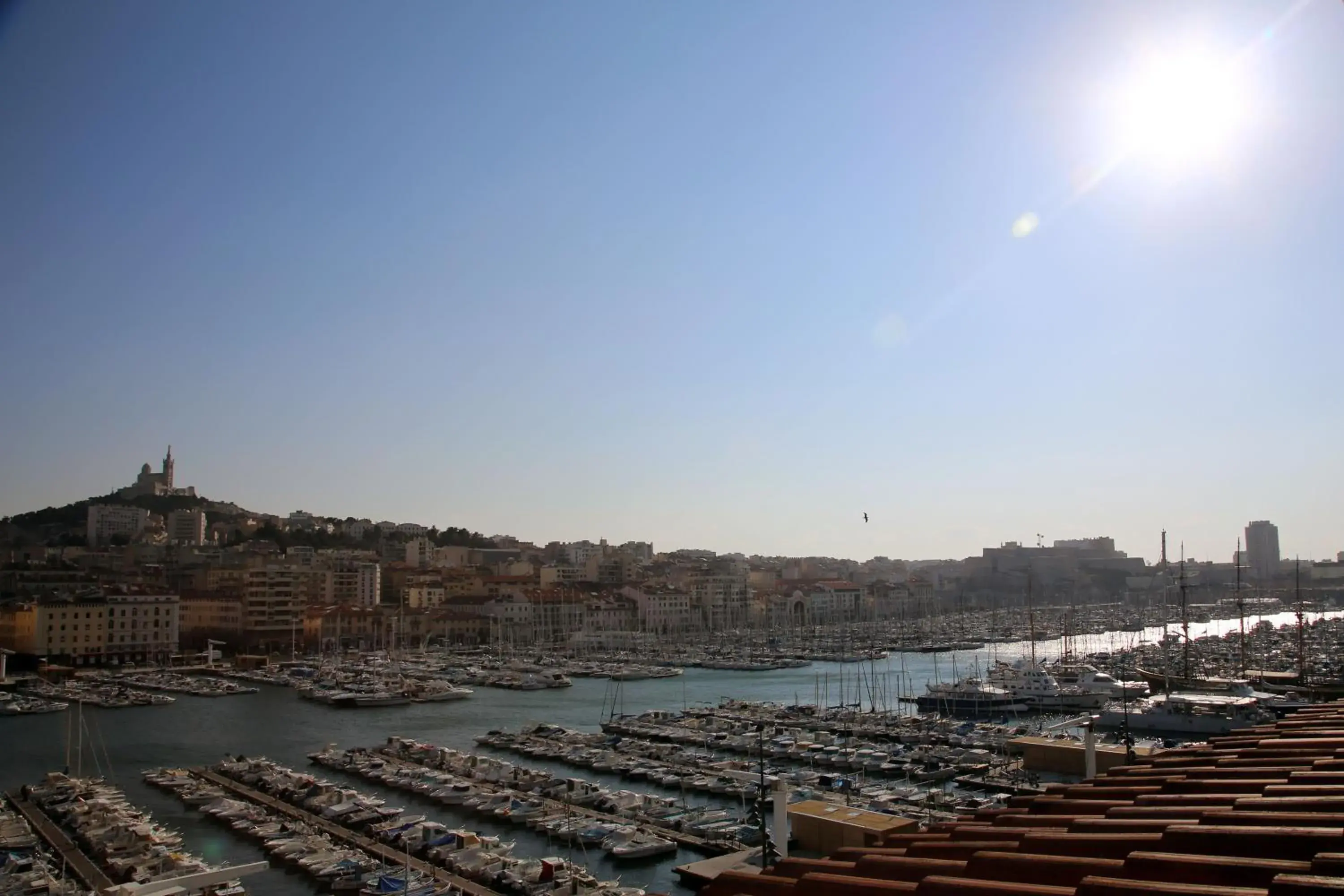 Sea view in Hotel Belle-Vue Vieux-Port