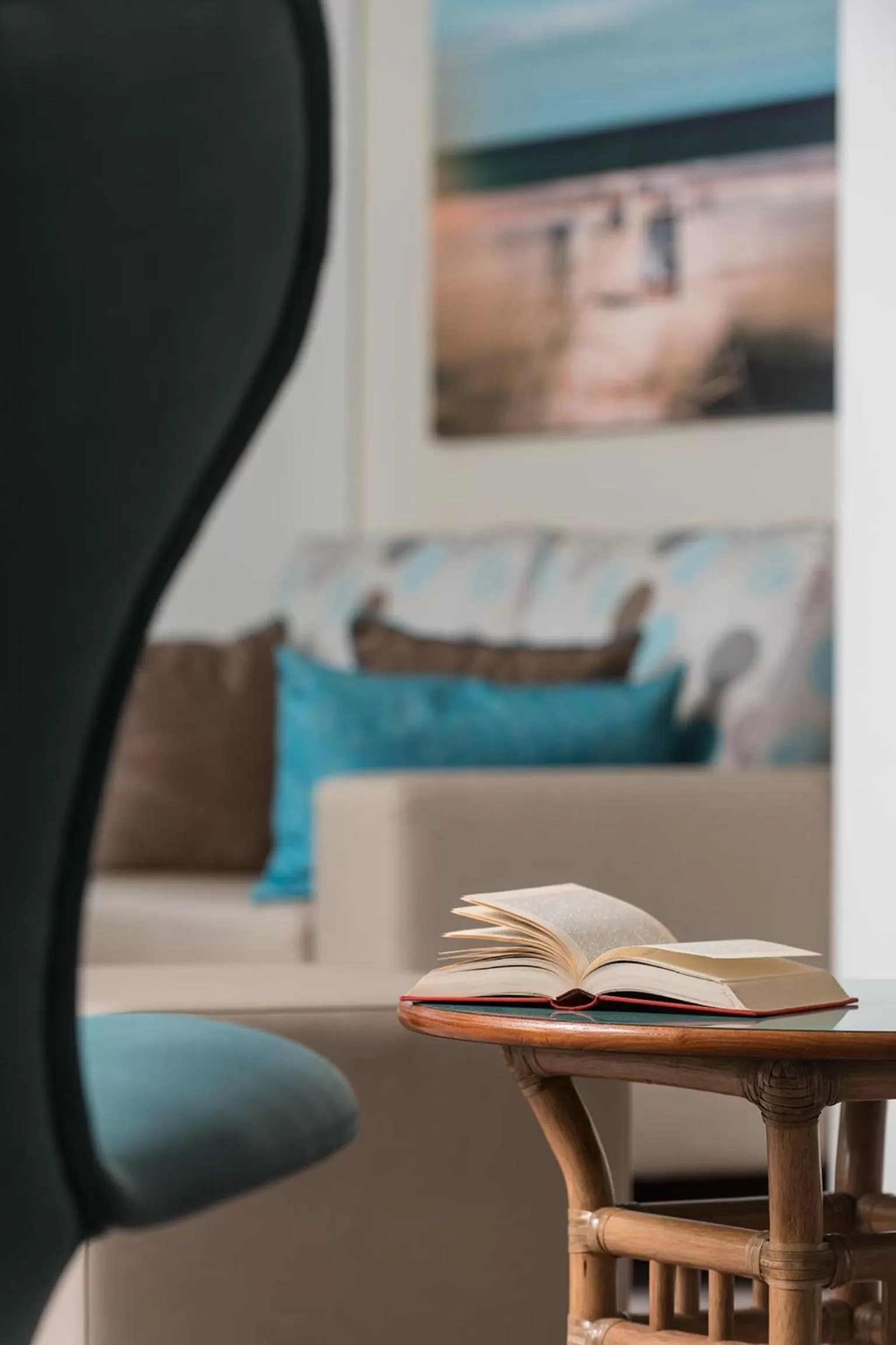 Communal lounge/ TV room in Hotel Bernstein Prerow