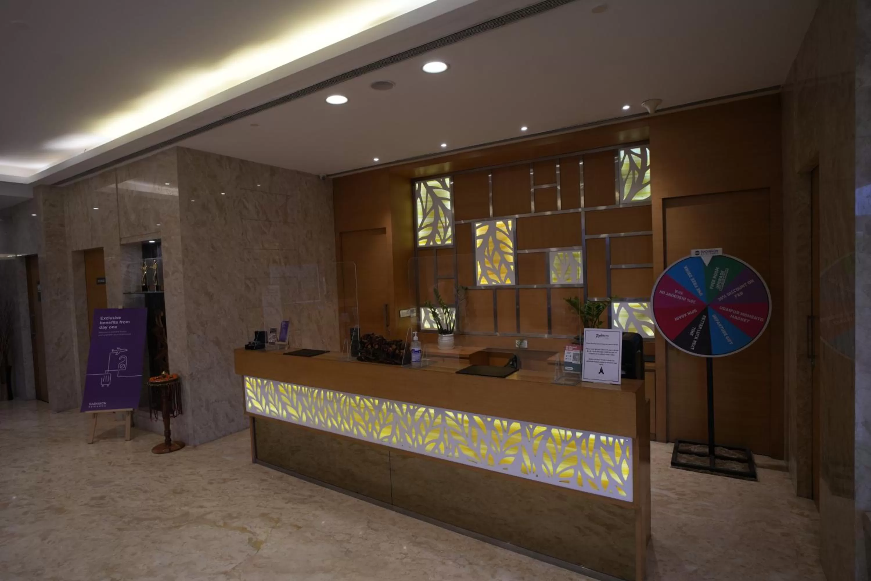 Lobby or reception in Radisson Udaipur