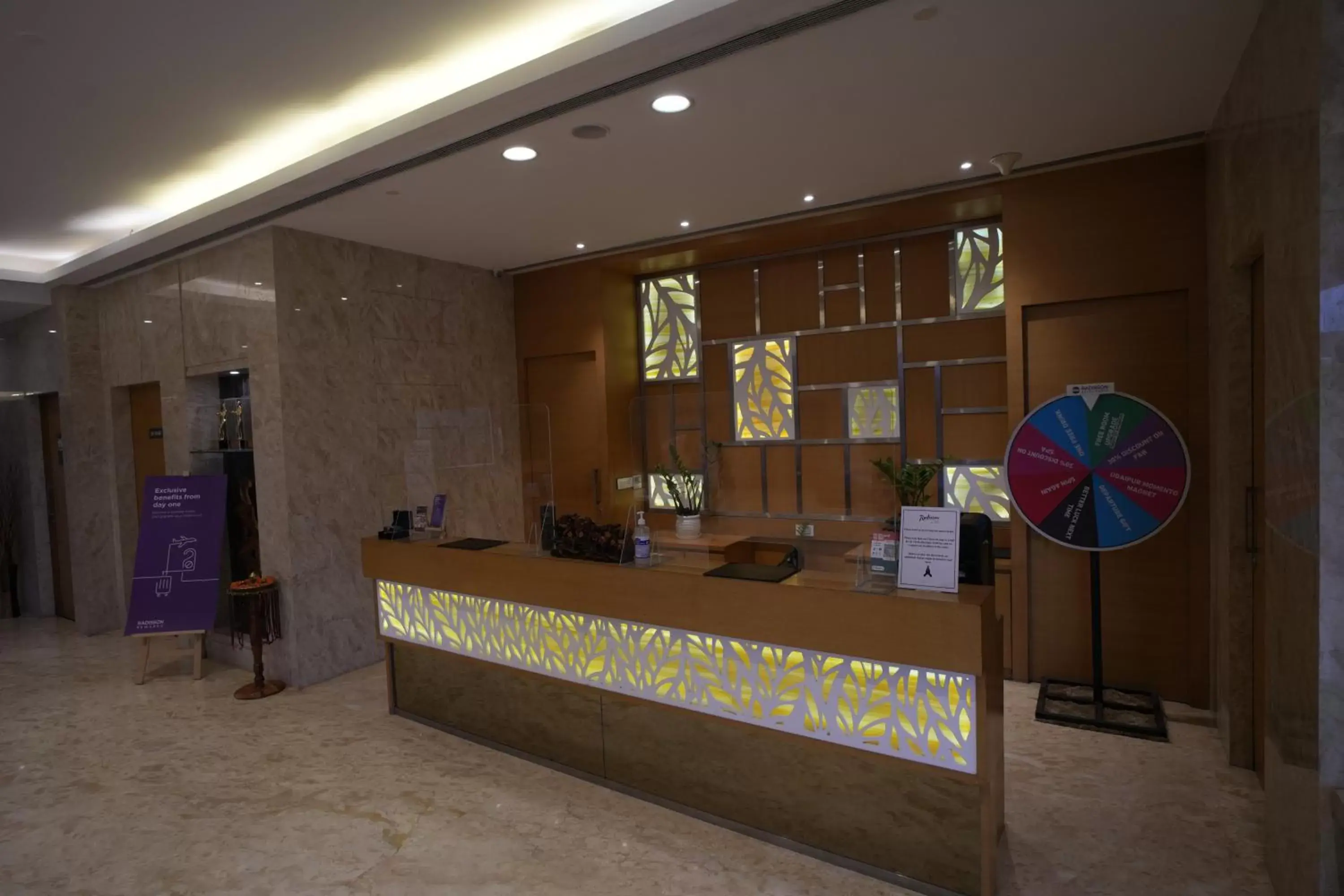 Lobby or reception in Radisson Udaipur Lobby or reception in Radisson Udaipur