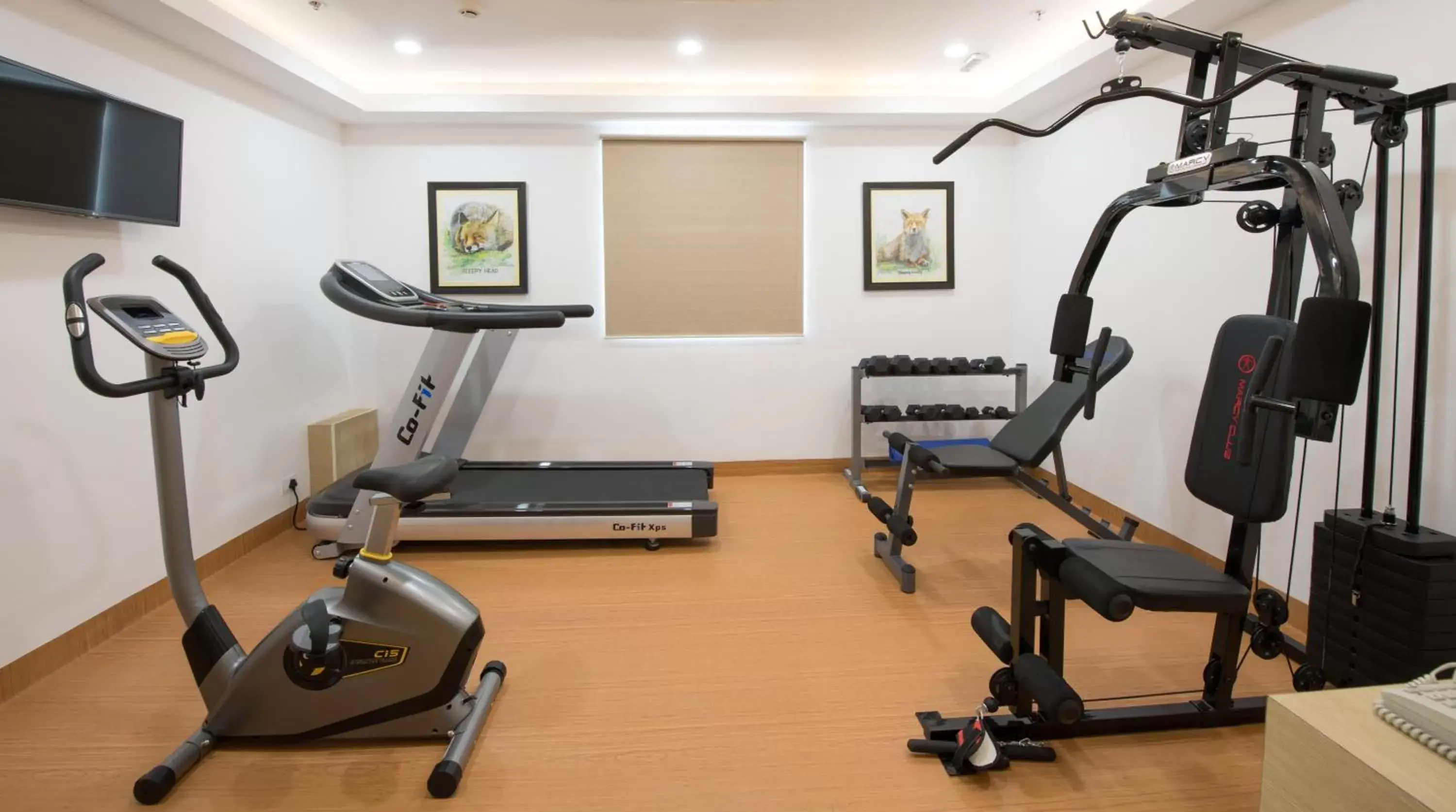 Fitness centre/facilities, Fitness Center/Facilities in Red Fox Hotel, Trichy