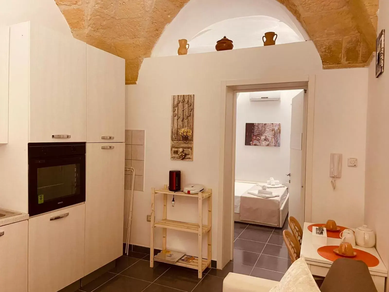 Kitchen or kitchenette in Dimore della Corte