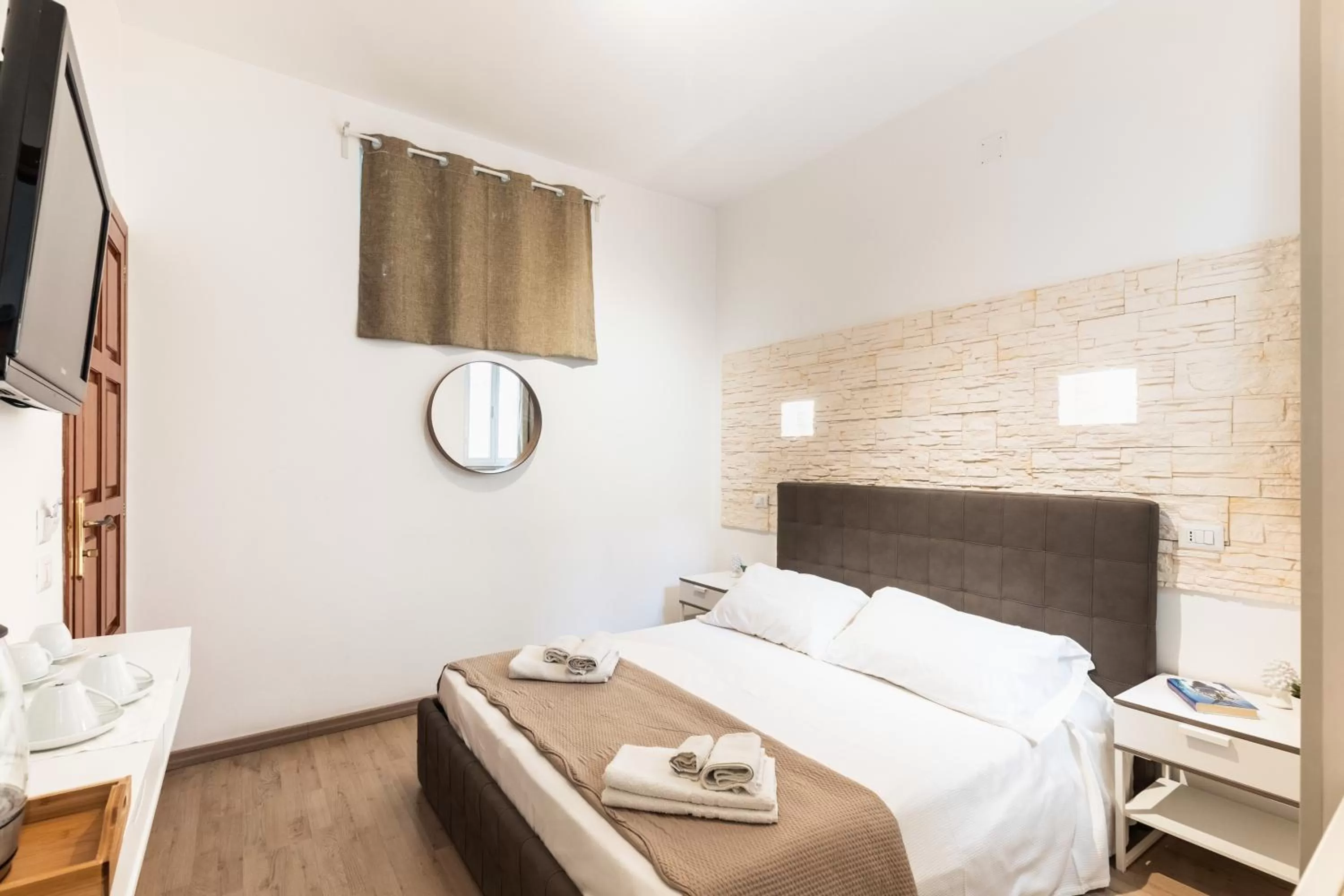 Bed in Pantanello Rooms Avola