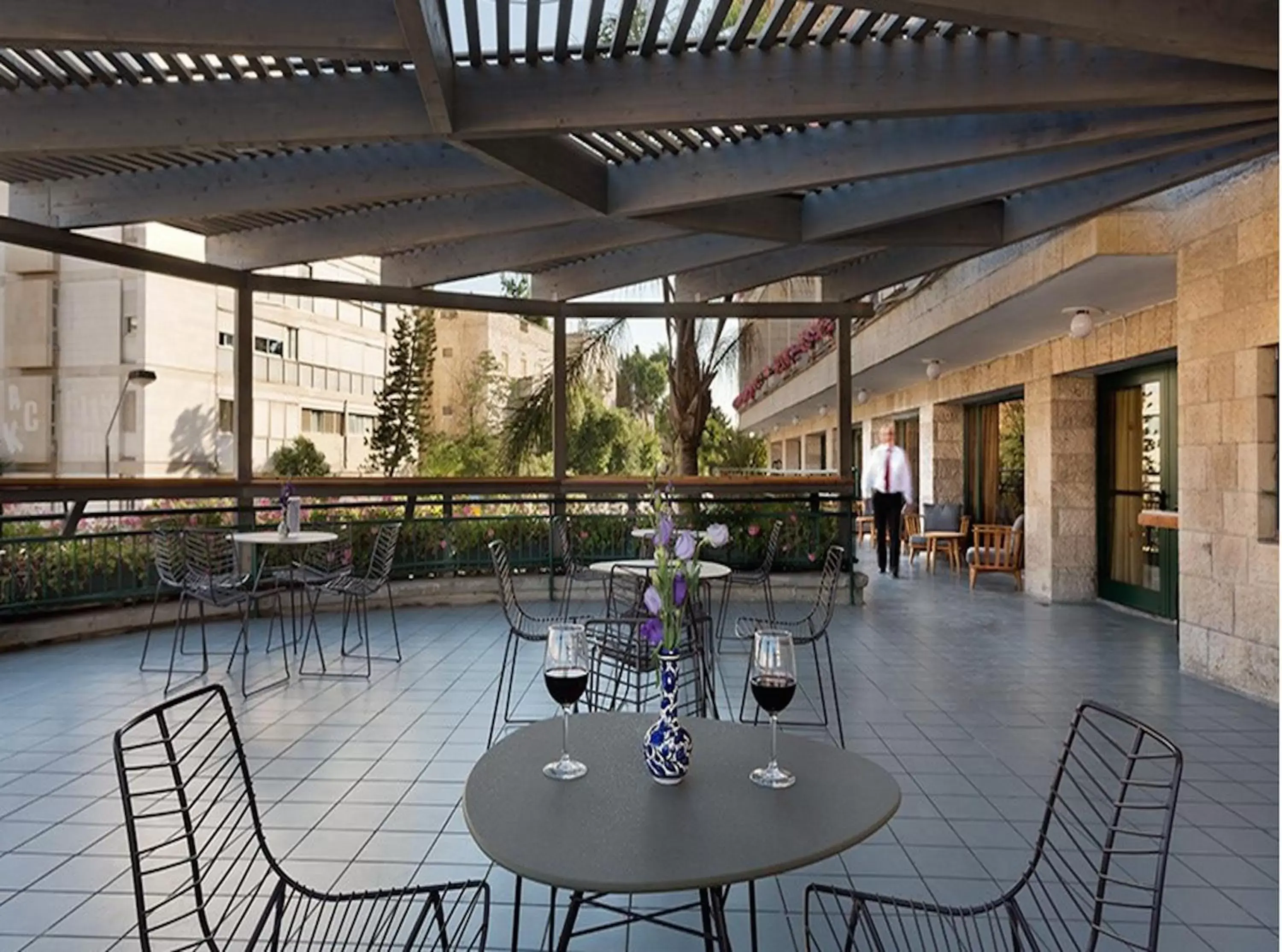Balcony/Terrace, Restaurant/Places to Eat in Prima Kings Hotel