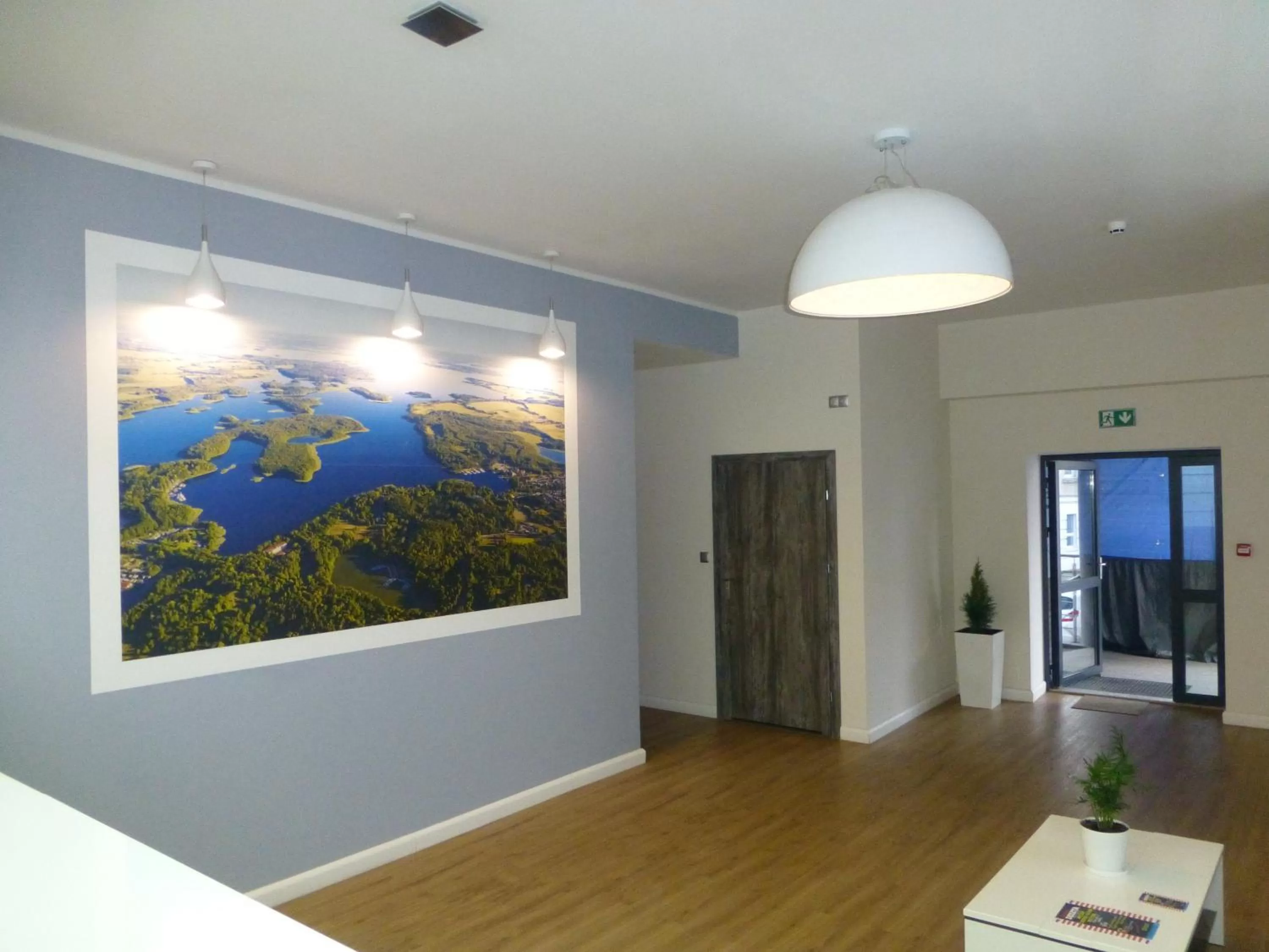 Lobby or reception in Hotel Giżycko