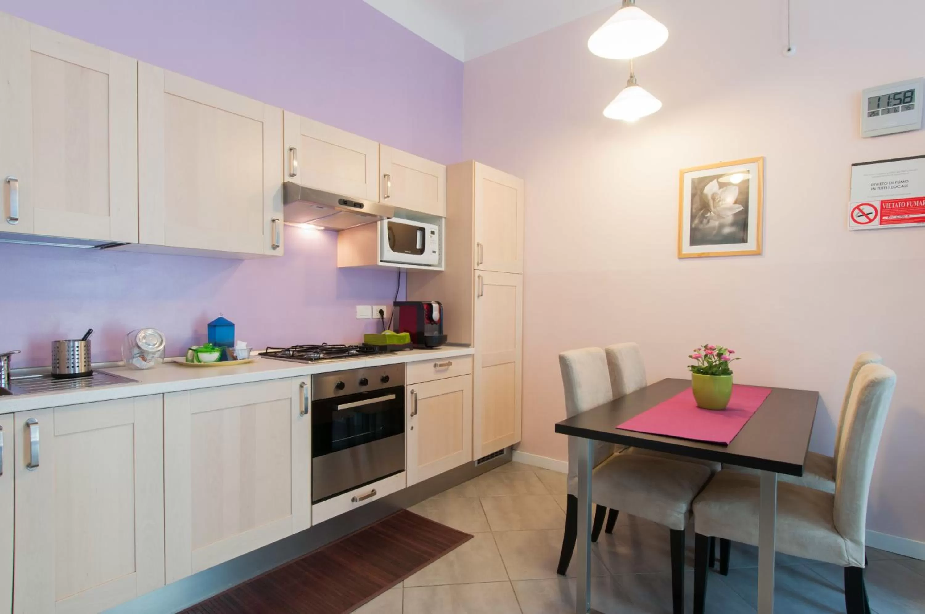 Communal kitchen in Il Cortiletto