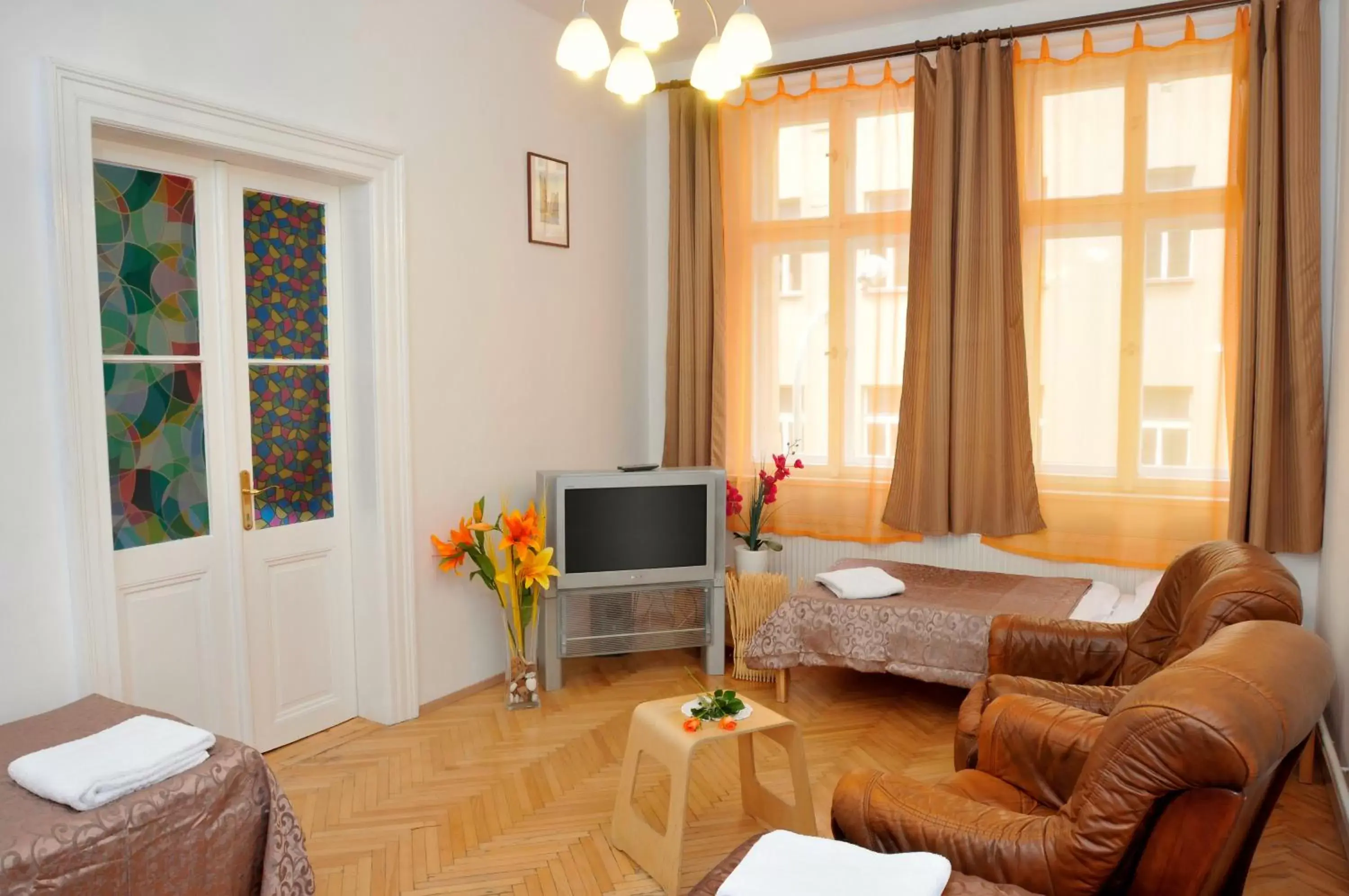 TV/Entertainment Center in Pension Prague City