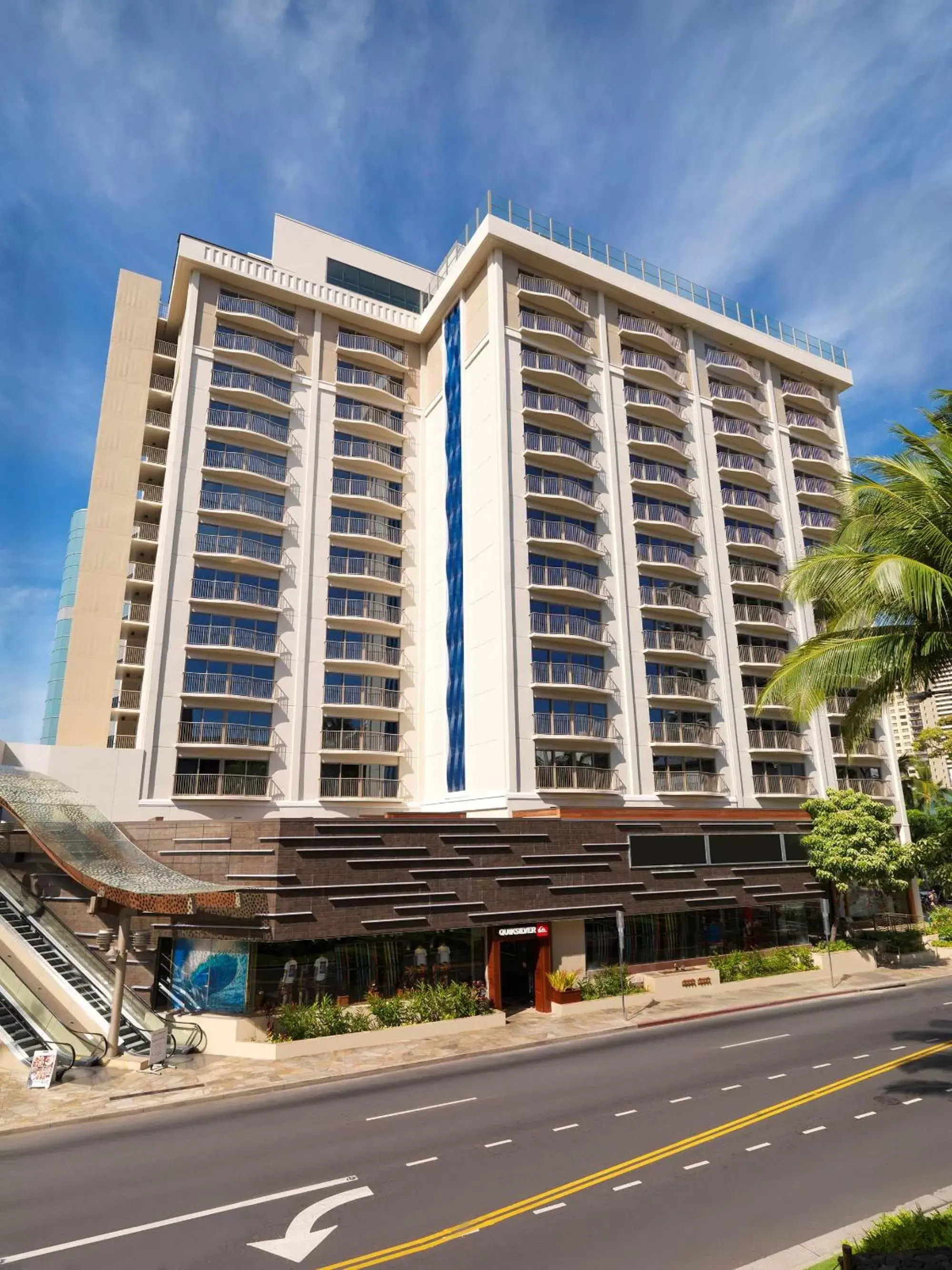 Property Building in Hilton Grand Vacations Club Hokulani Waikiki Honolulu