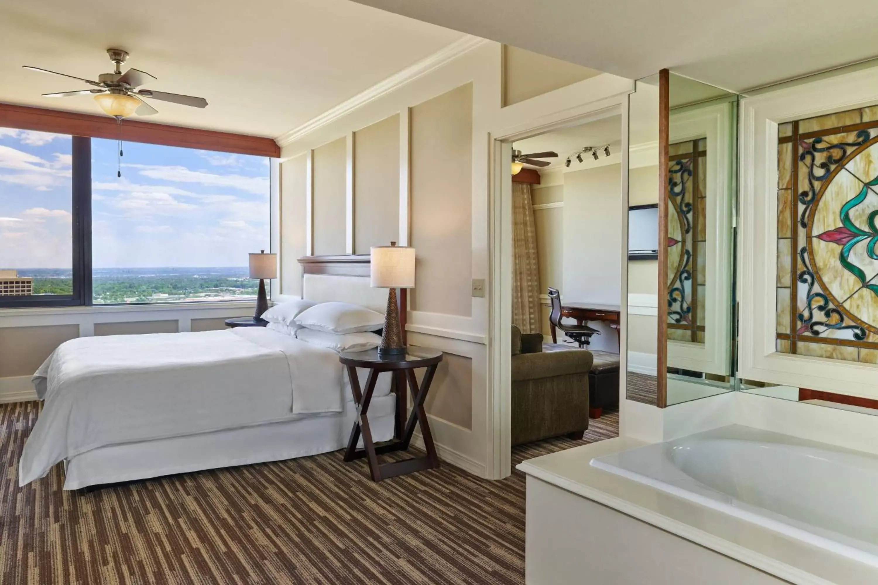 Bedroom, Bathroom in Sheraton Denver West Hotel