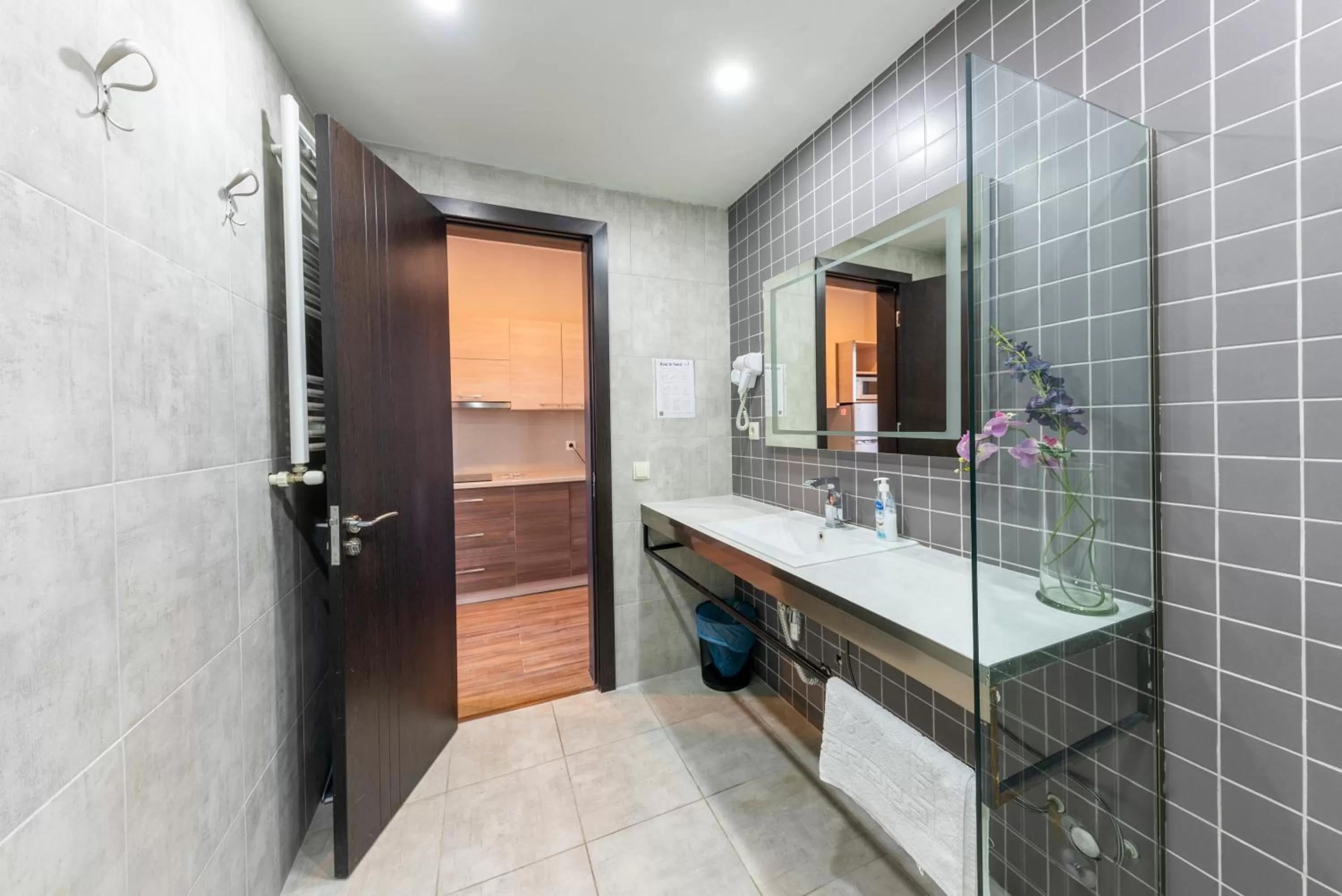 Shower in Sani Apart Hotel