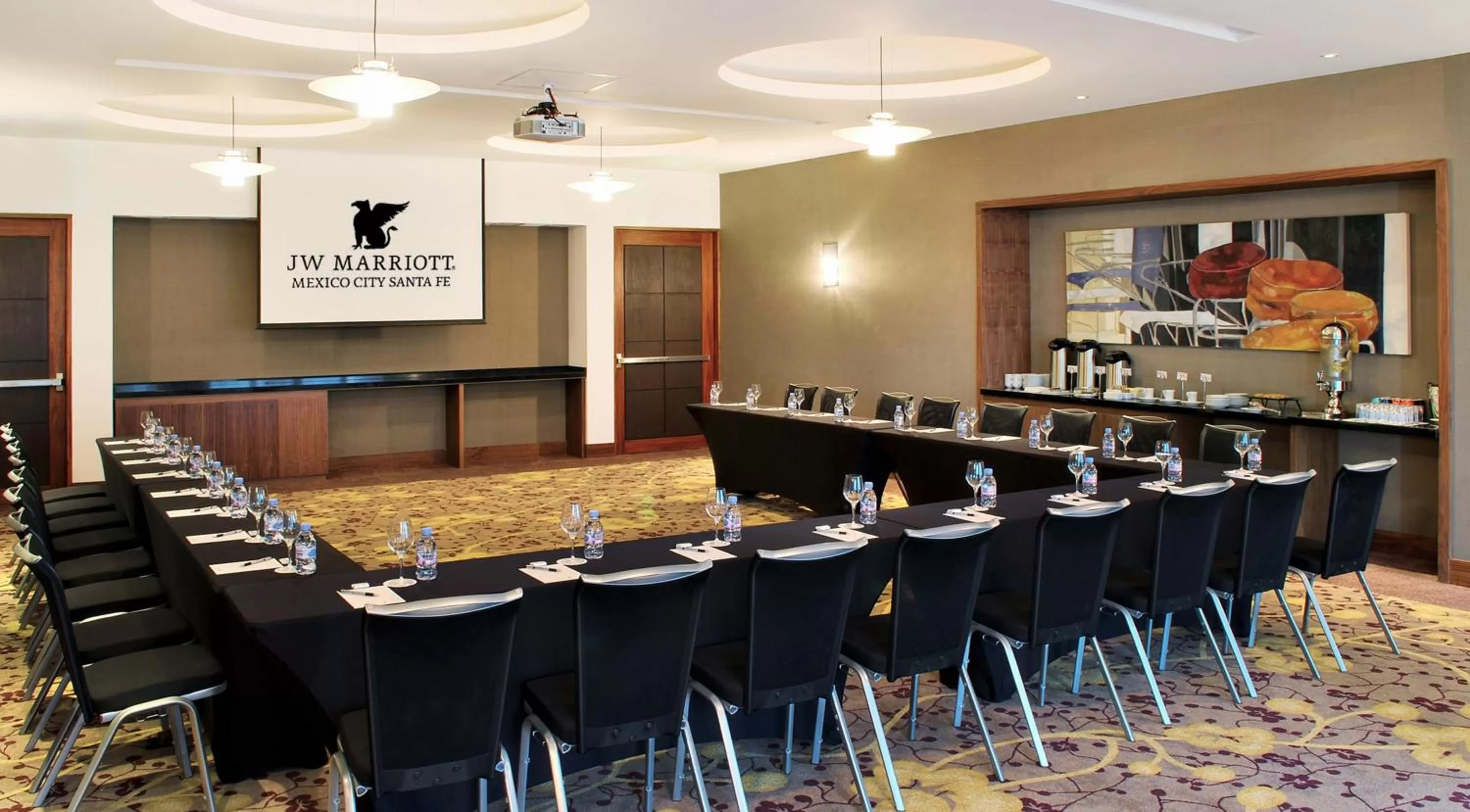 Meeting/conference room in JW Marriott Hotel Mexico City Santa Fe