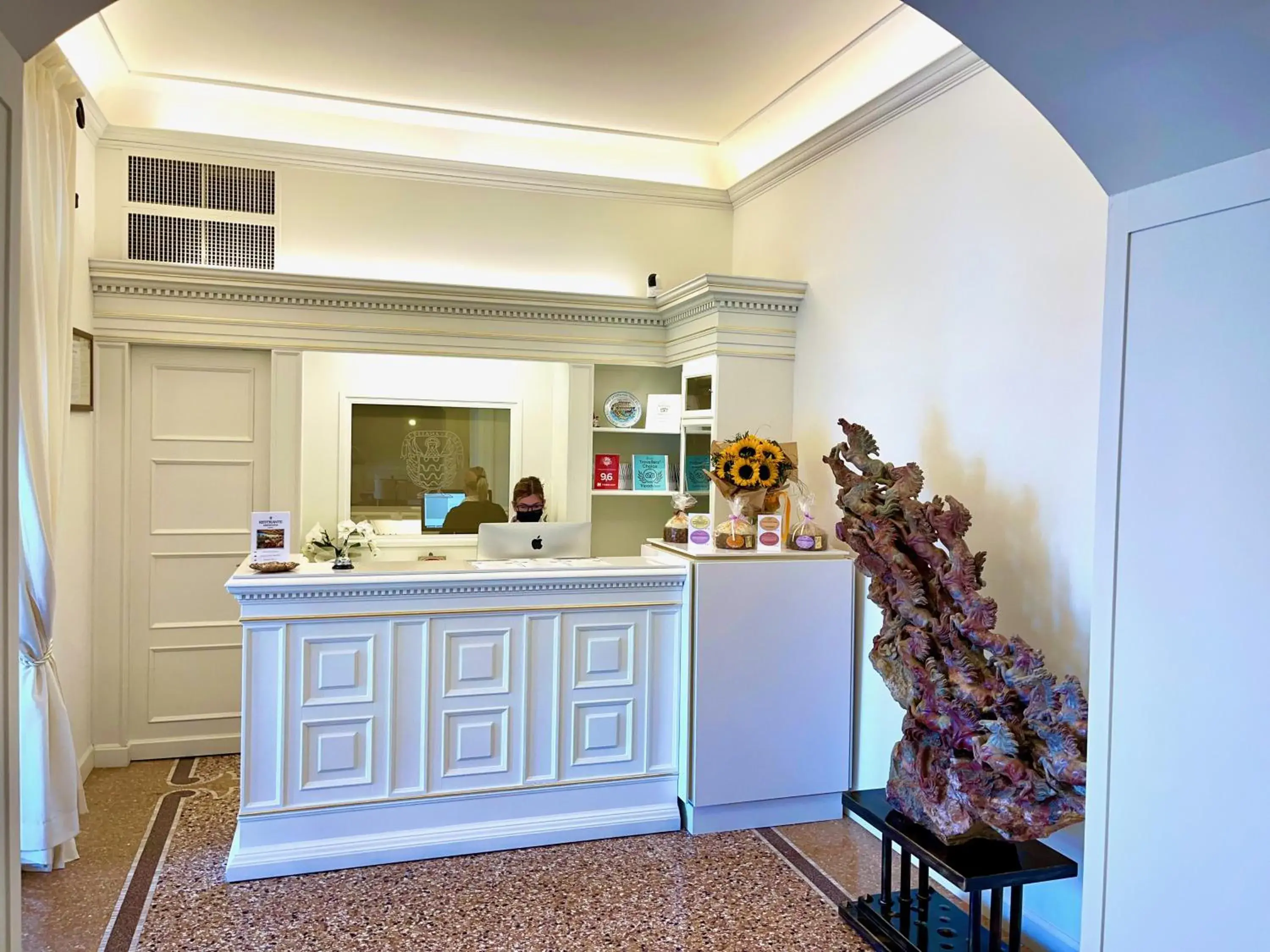 Lobby or reception, Lobby/Reception in Albergo Ristorante Gardesana ***S