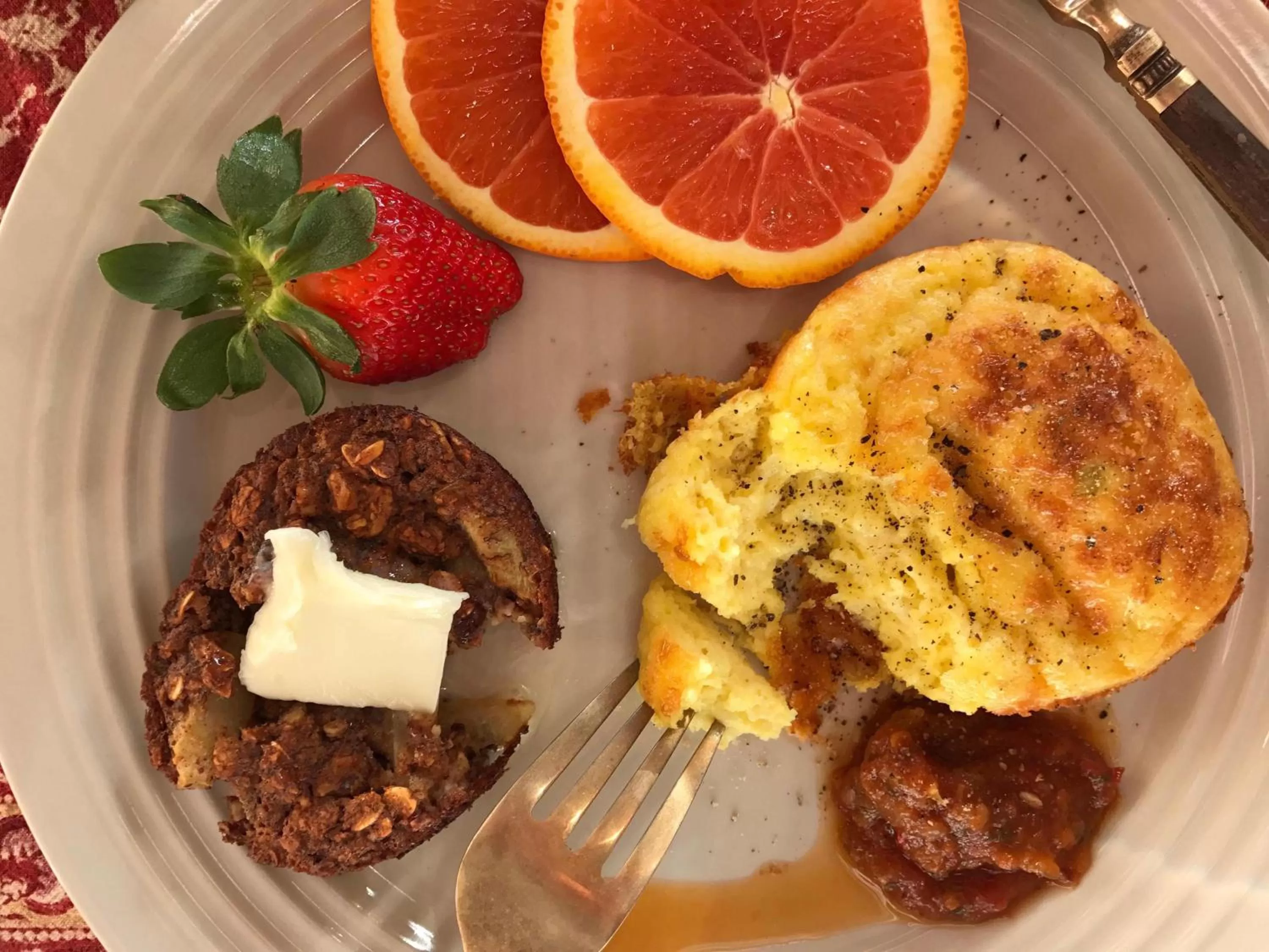 American breakfast, Food in Castle Valley Inn