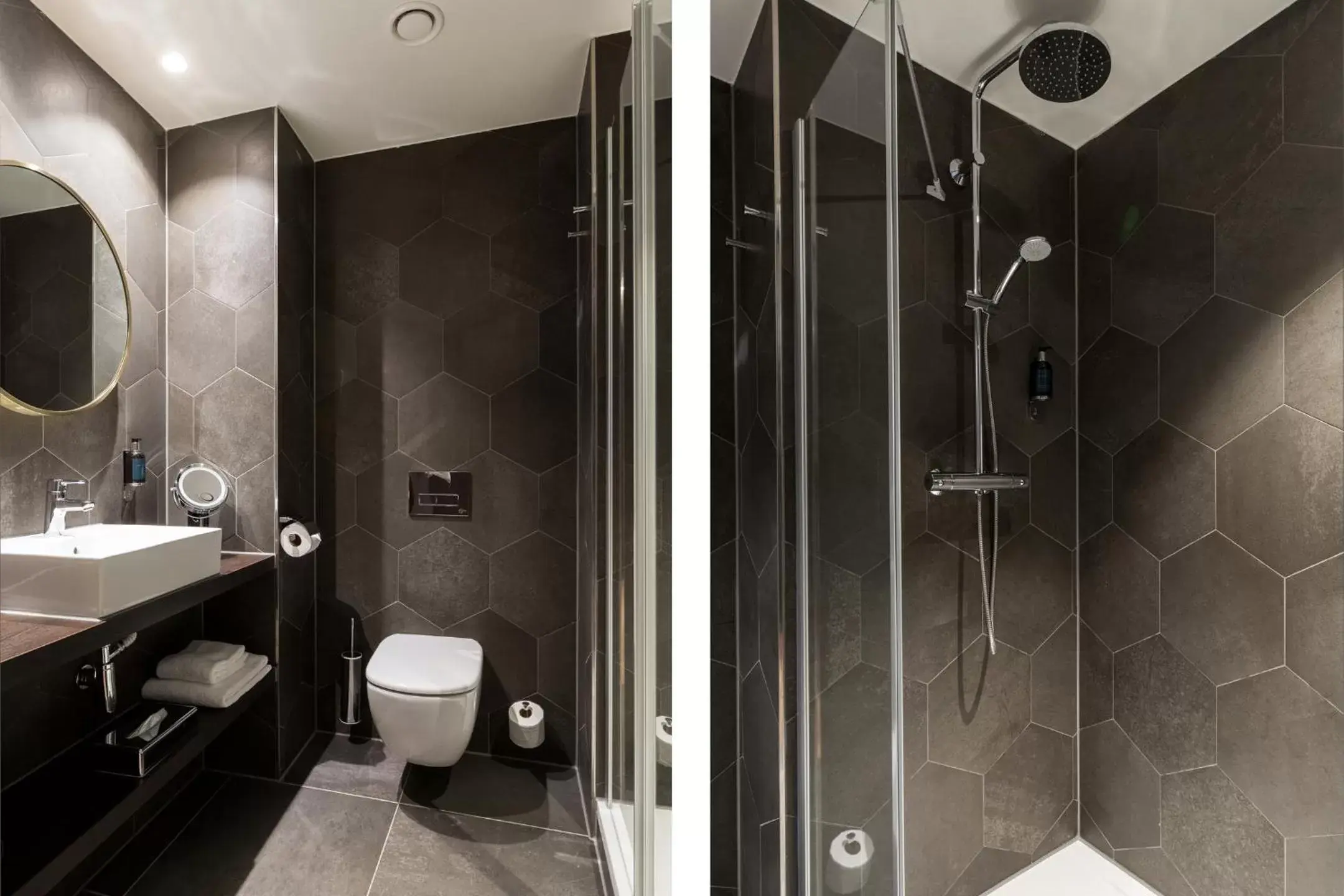 Shower, Bathroom in The James Rotterdam