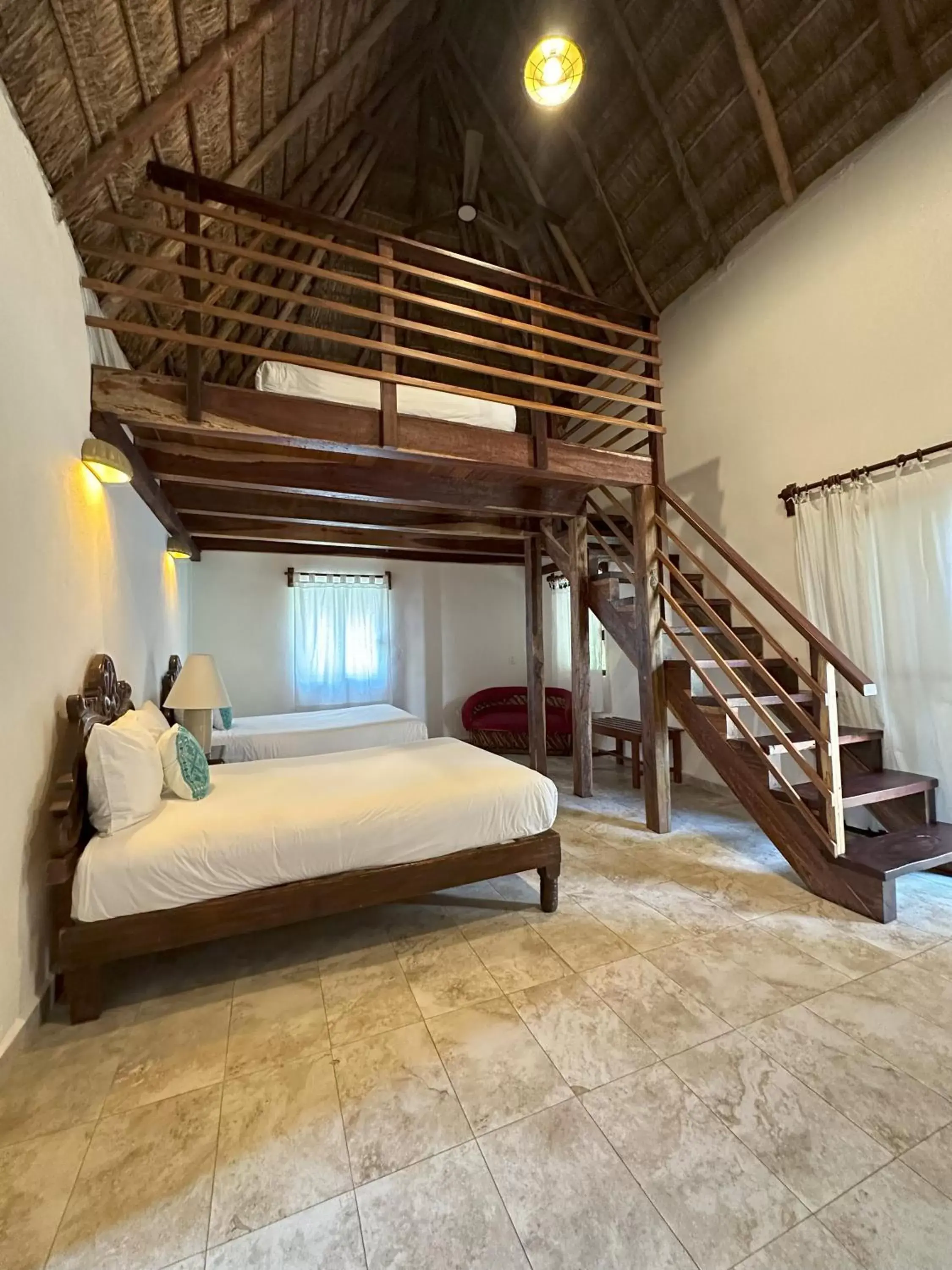 Bedroom in Na Balam Hotel
