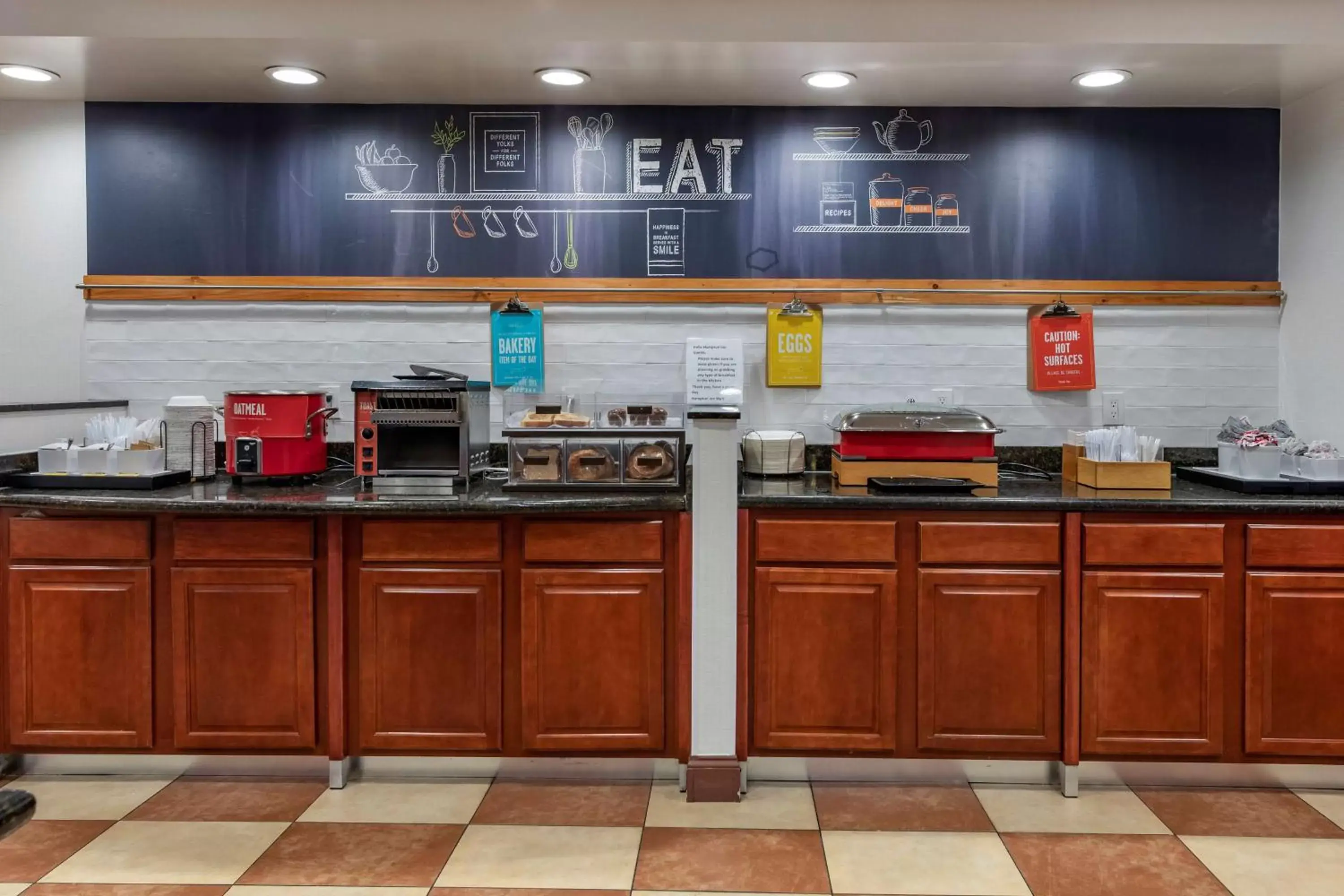 Breakfast in Hampton Inn Norco/Corona Breakfast in Hampton Inn Norco/Corona