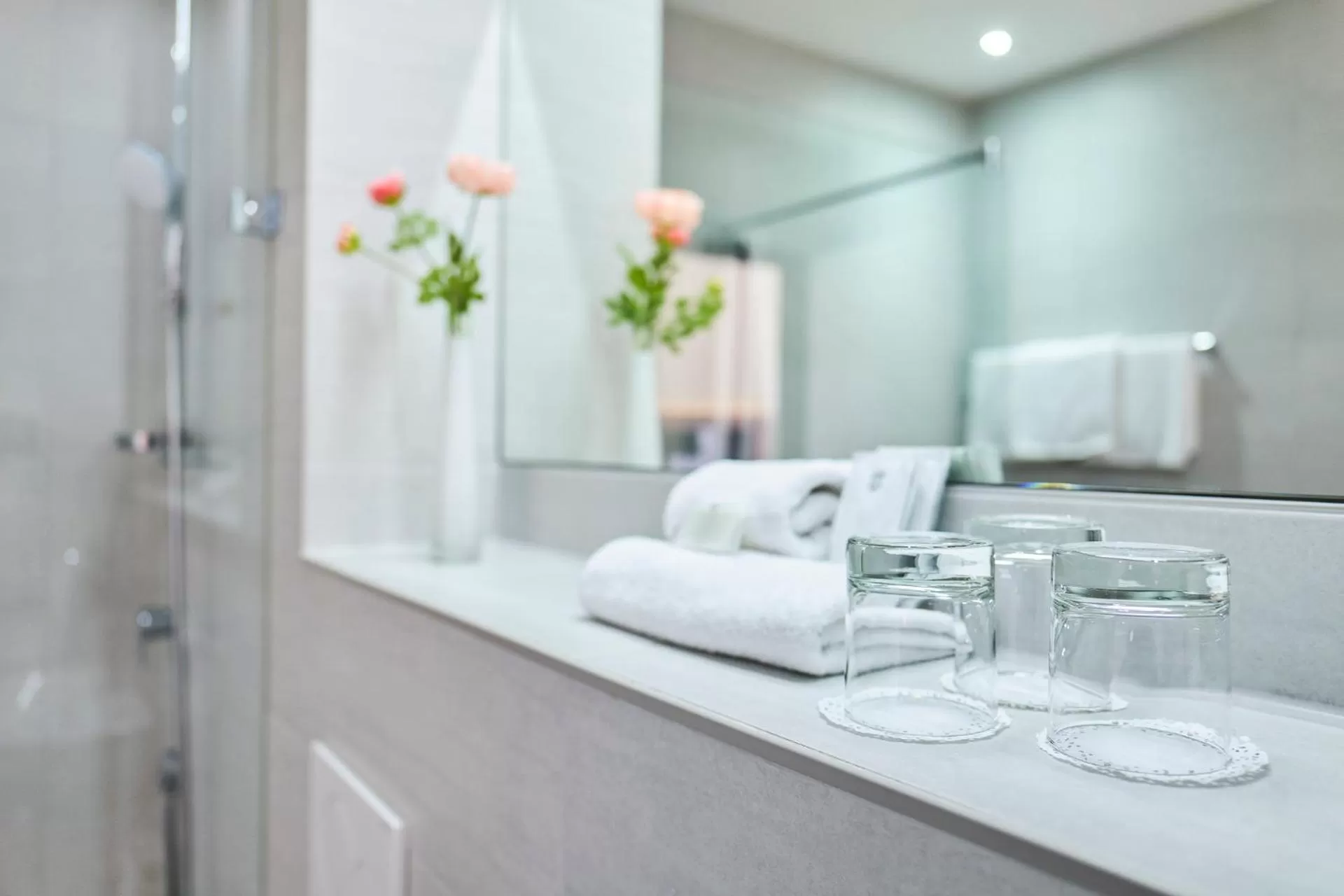 Bathroom in Hotel Apfelbaum