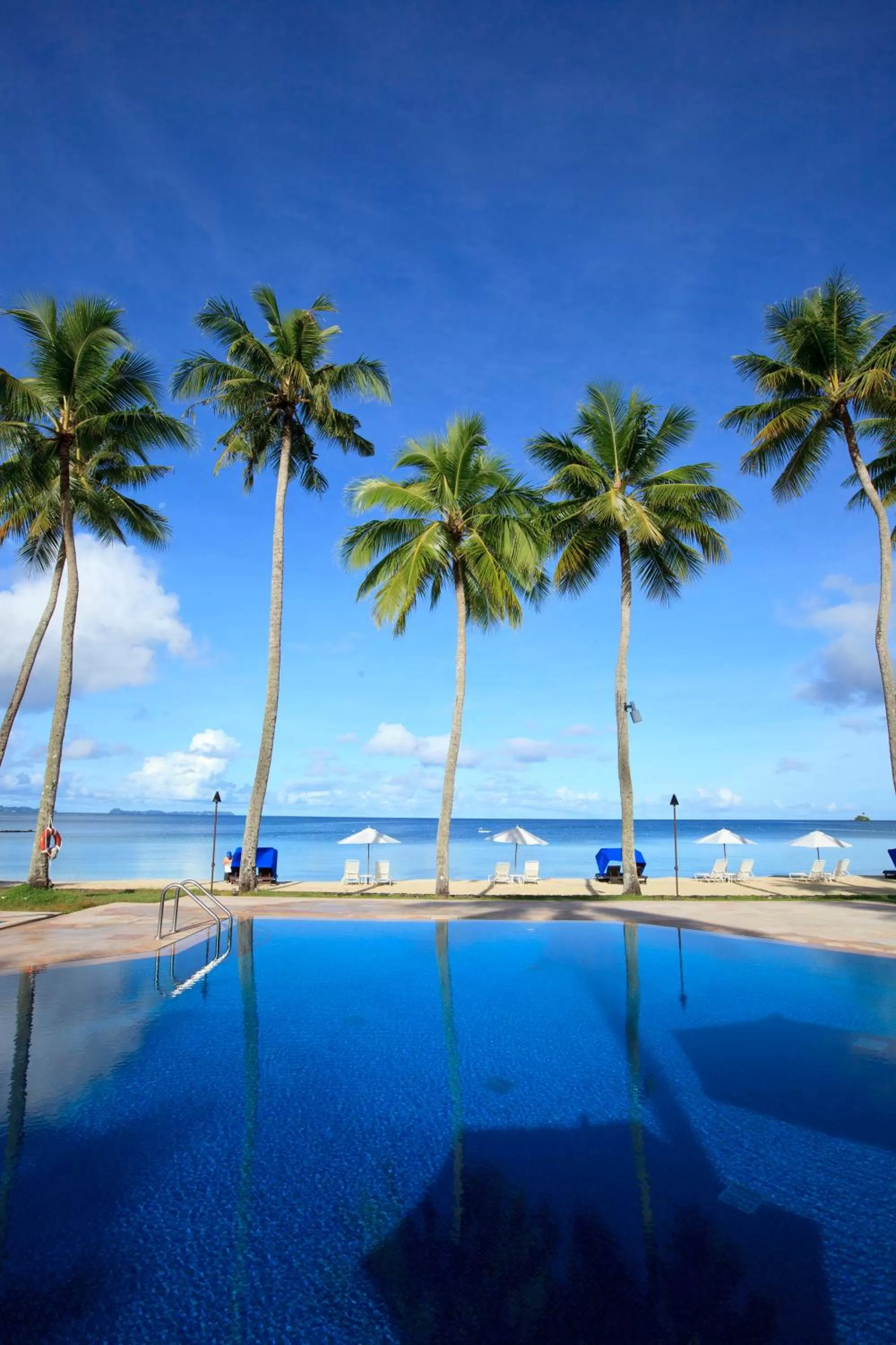 Swimming pool in Palau Pacific Resort & The Pristine Villas and Bungalows