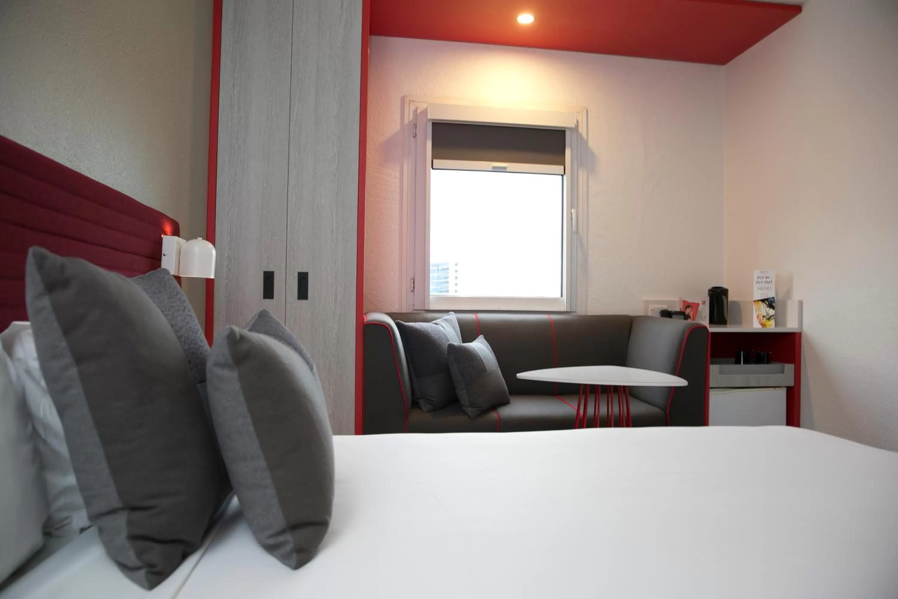 Bed in ibis Sydney Airport