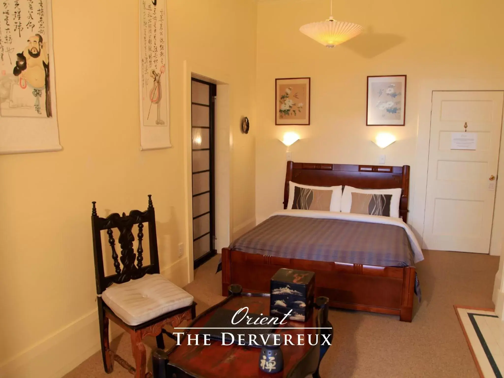 Bed in The Devereux Boutique Hotel