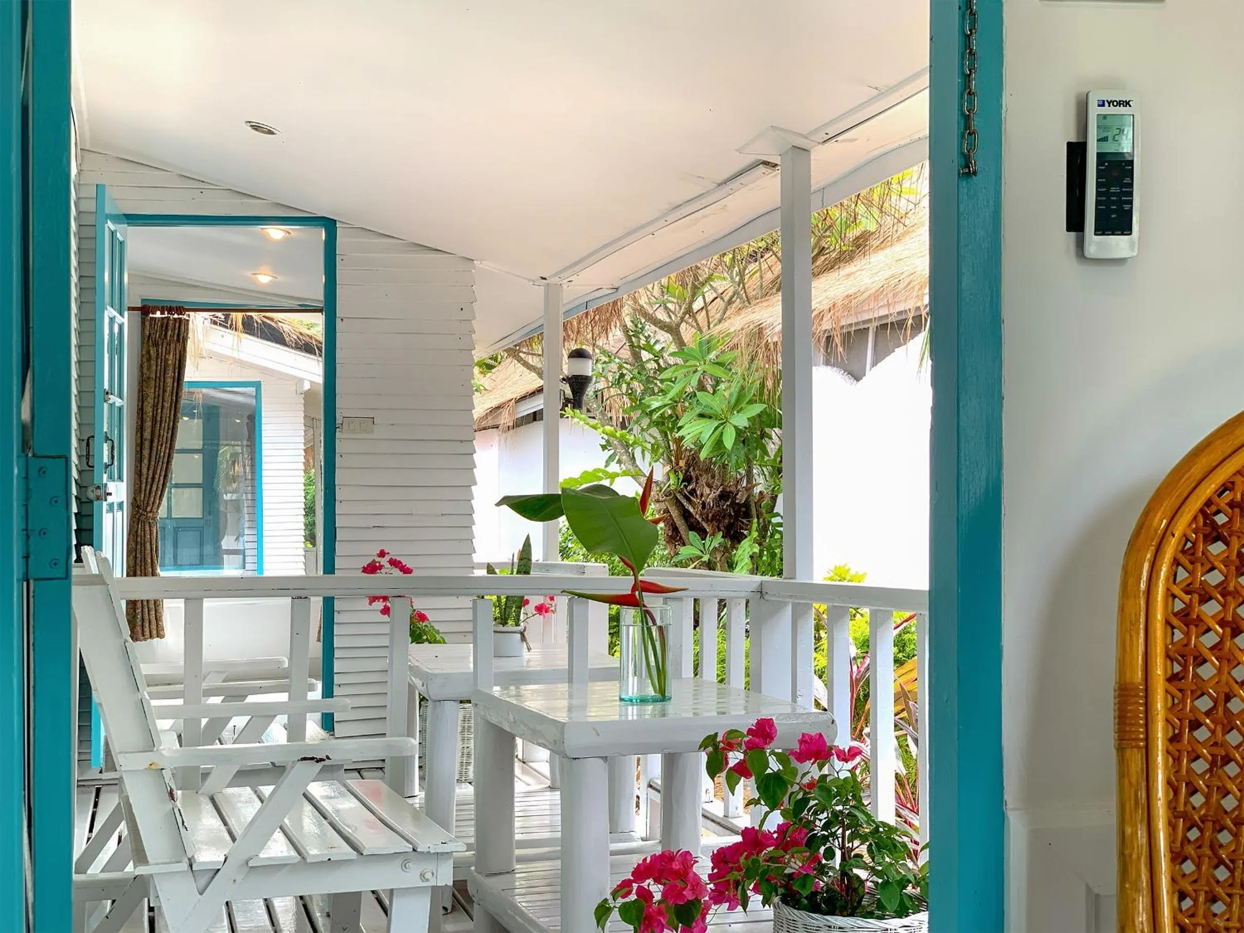 Balcony/Terrace in Sand Sea Beach Resort