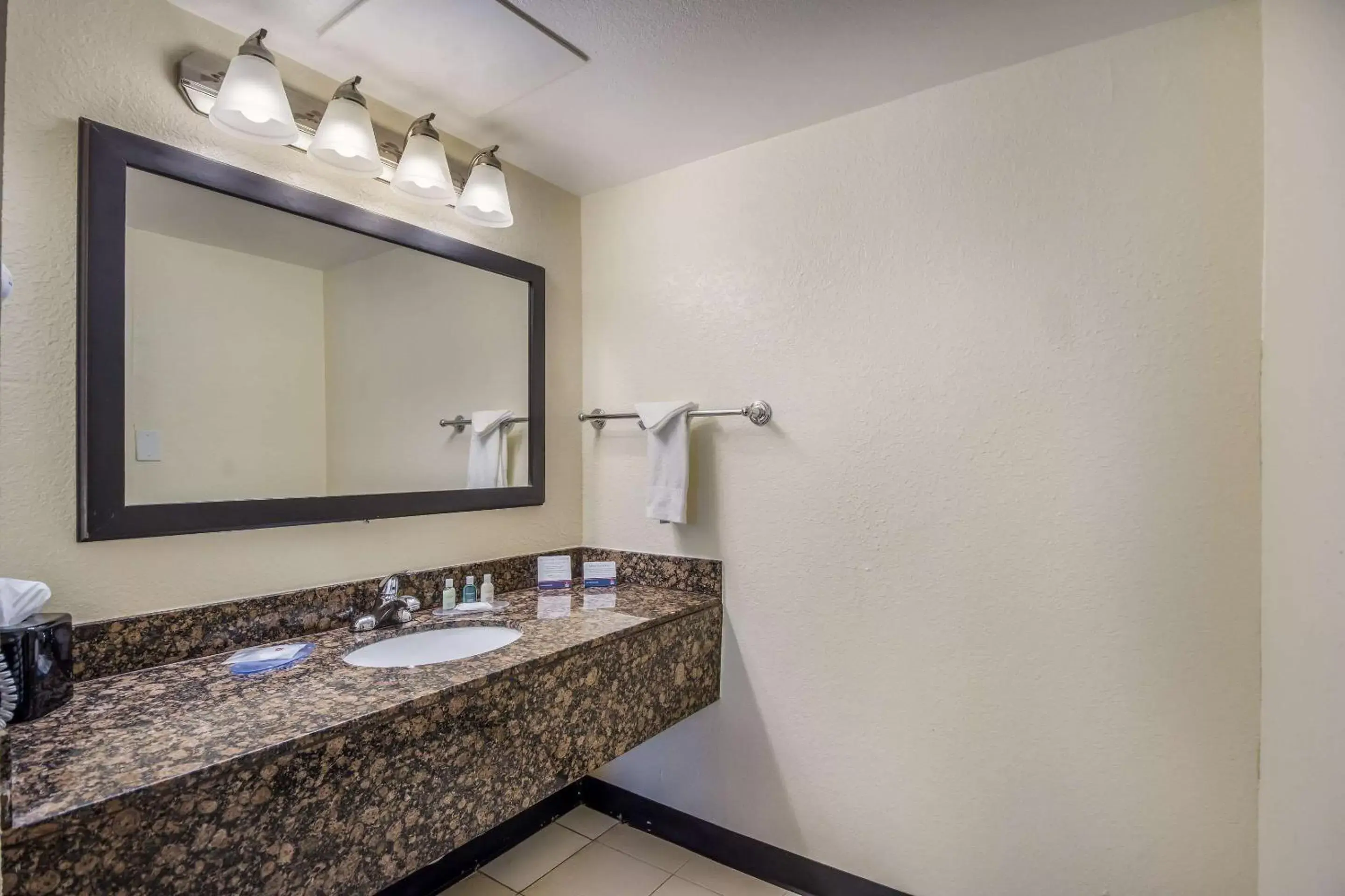 Bathroom in Clarion Inn & Suites Central Clearwater Beach