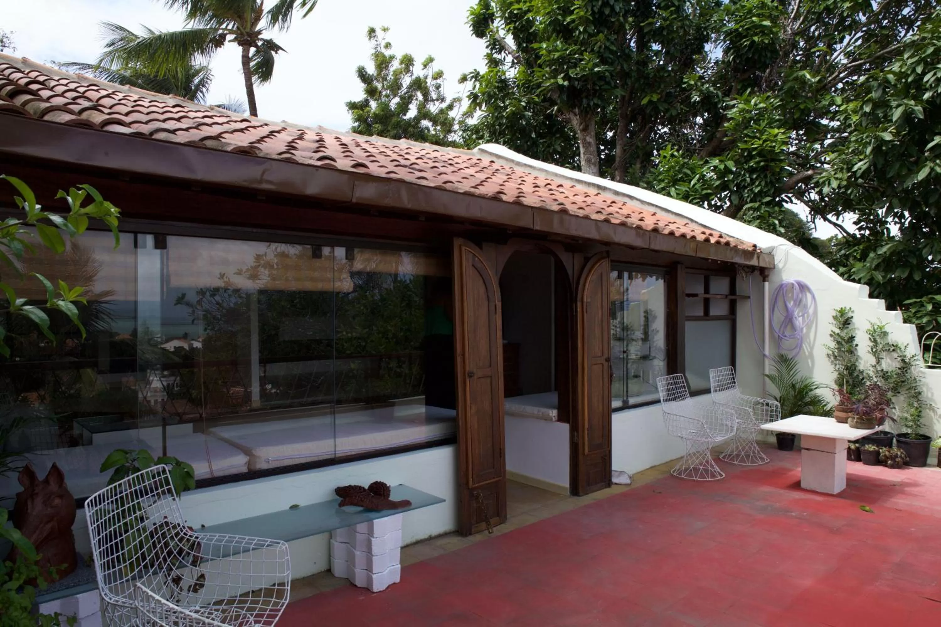 Balcony/Terrace in Pousada Irradiante