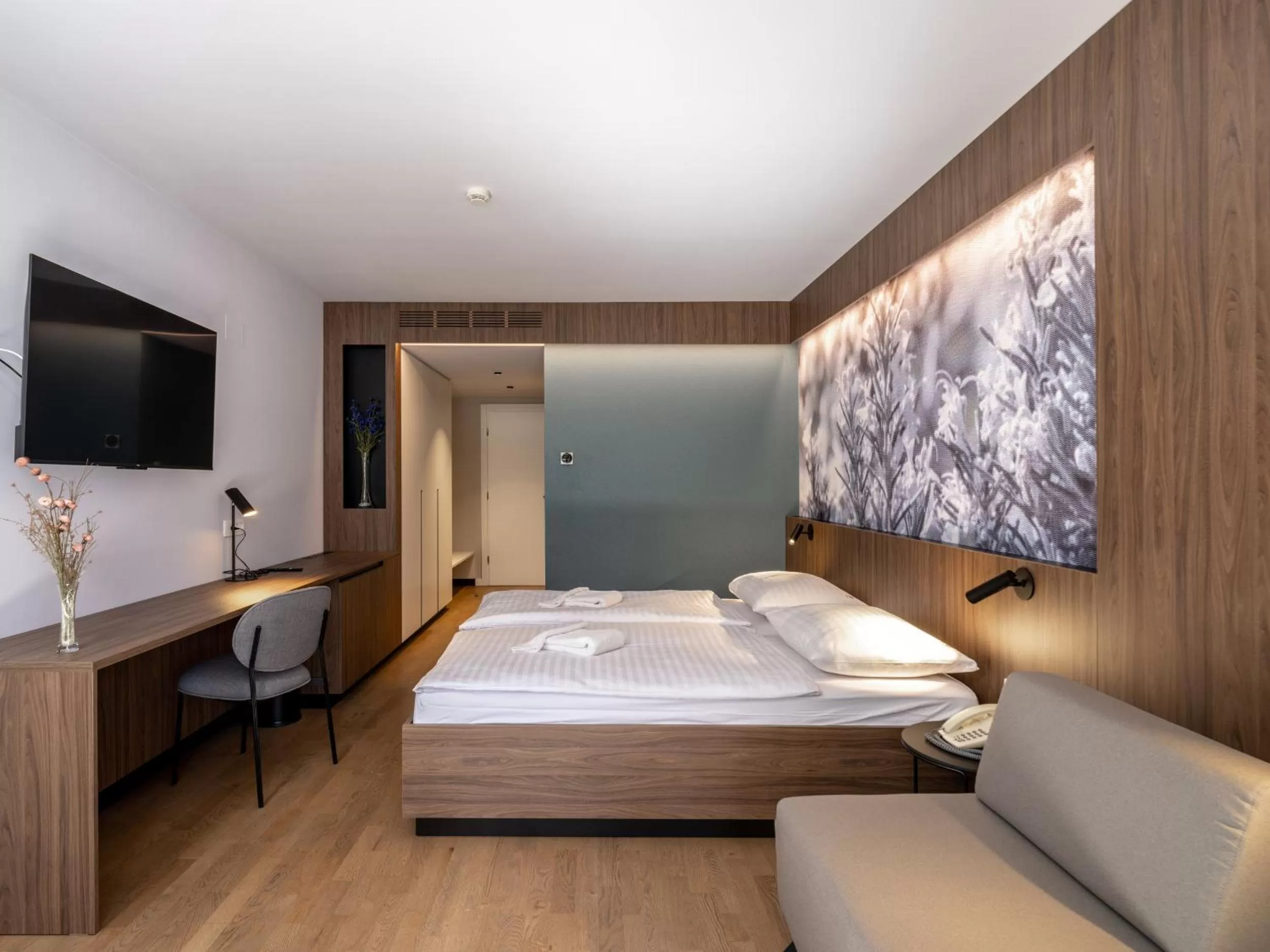 Bedroom, Bed in Hotel Villa Rosetta