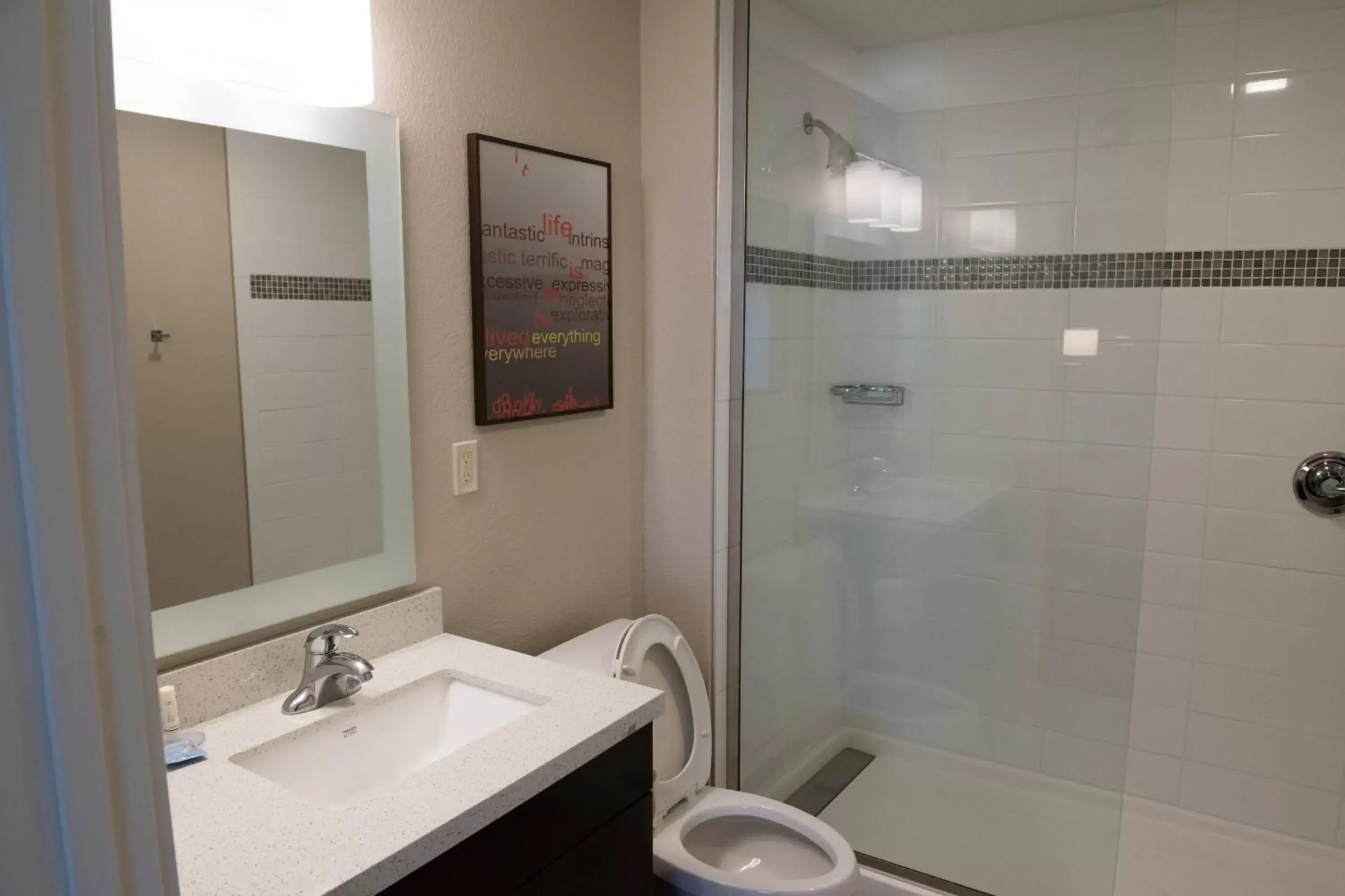 Bathroom in TownePlace Suites by Marriott Battle Creek