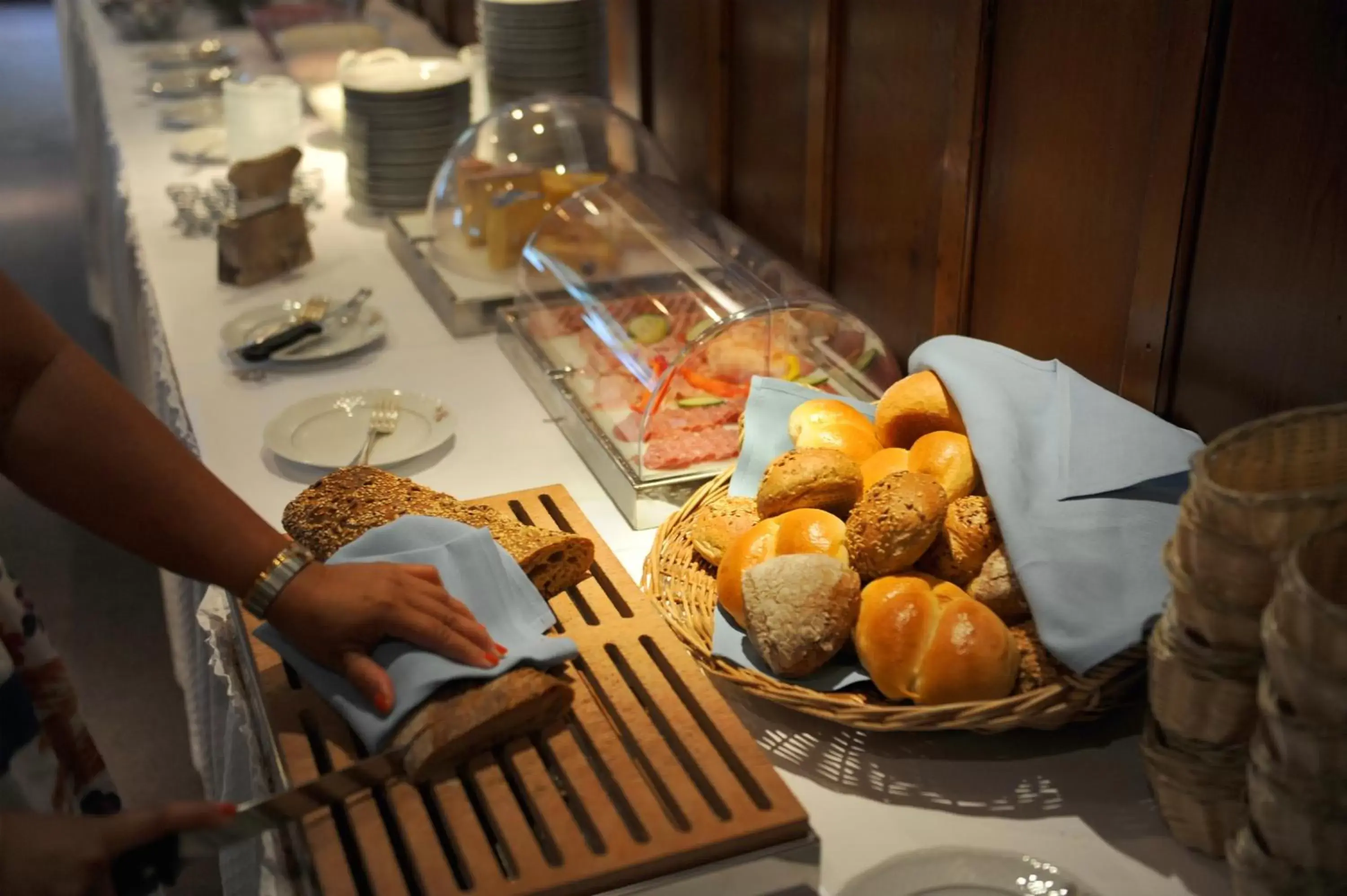 Buffet breakfast, Food in Seehof Hotel Du Lac