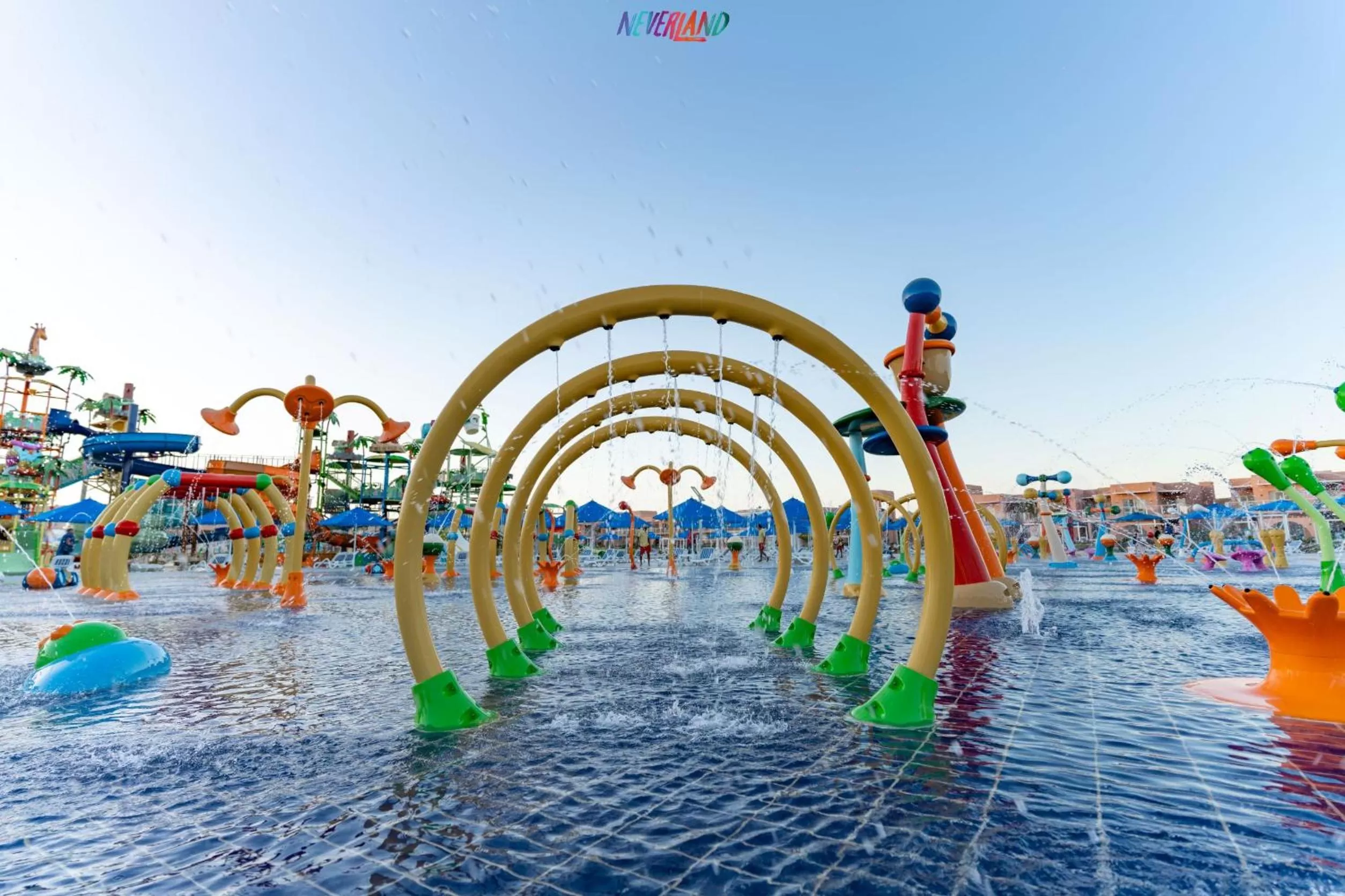 Aqua park in Neverland City Hurghada - Pickalbatros