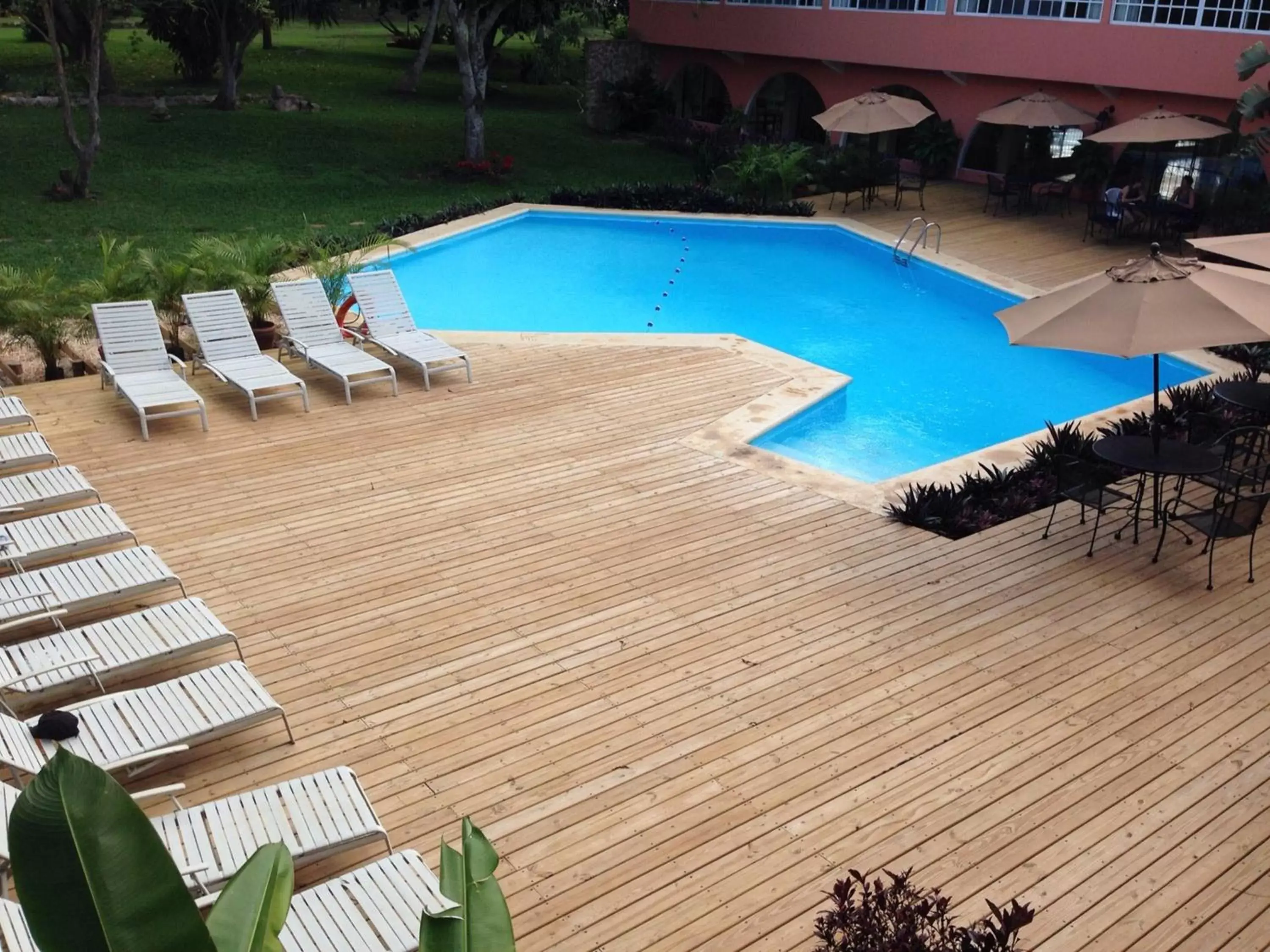 Day, Pool View in Hotel Chichen Itza