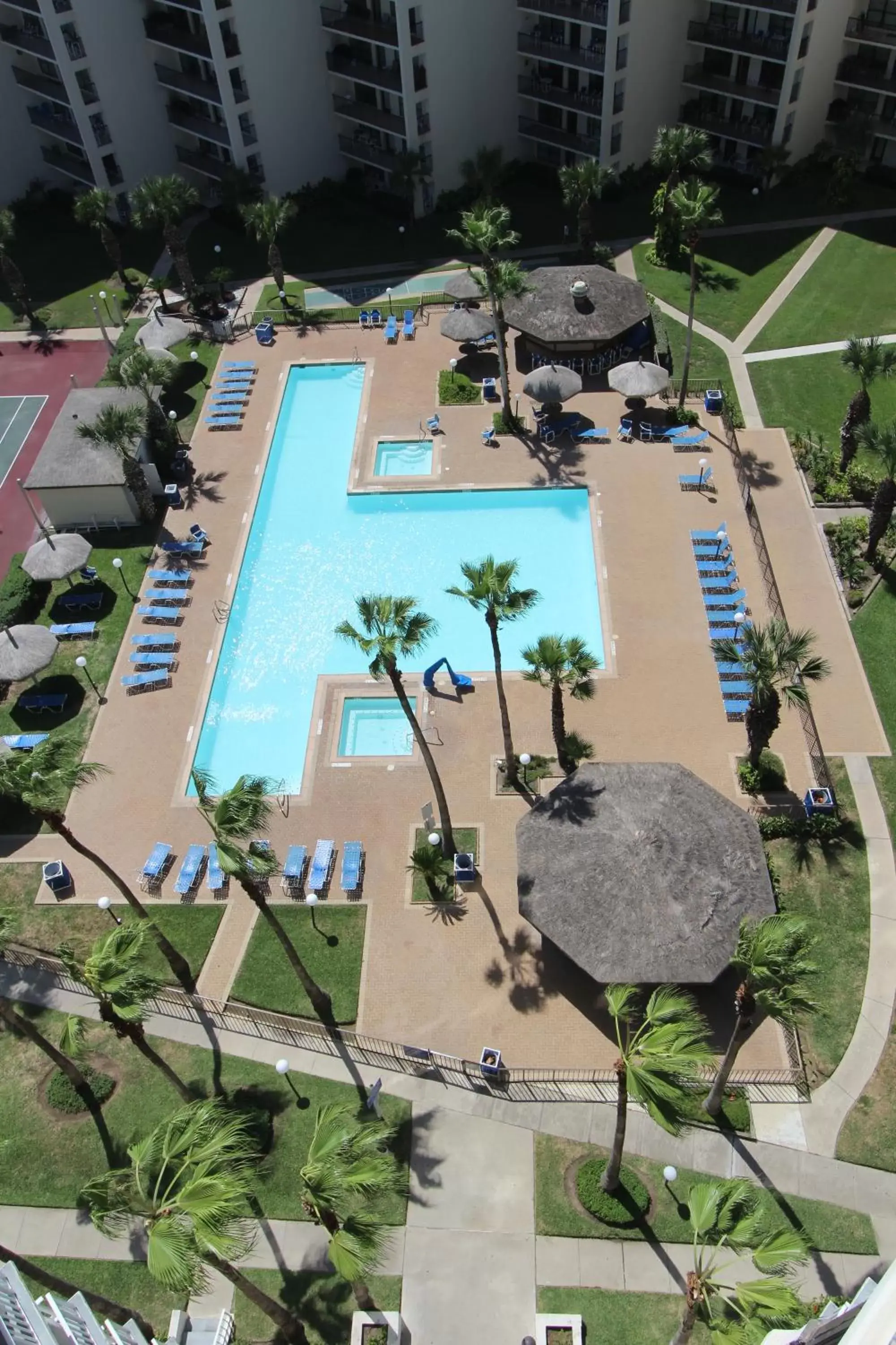 Swimming pool, Bird's-eye View in Royale Beach and Tennis Club, a VRI resort