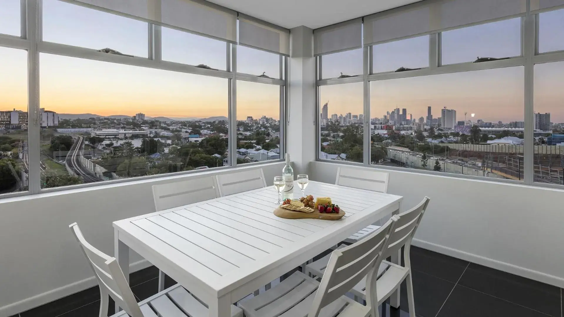 View (from property/room) in Oaks Brisbane Woolloongabba Suites