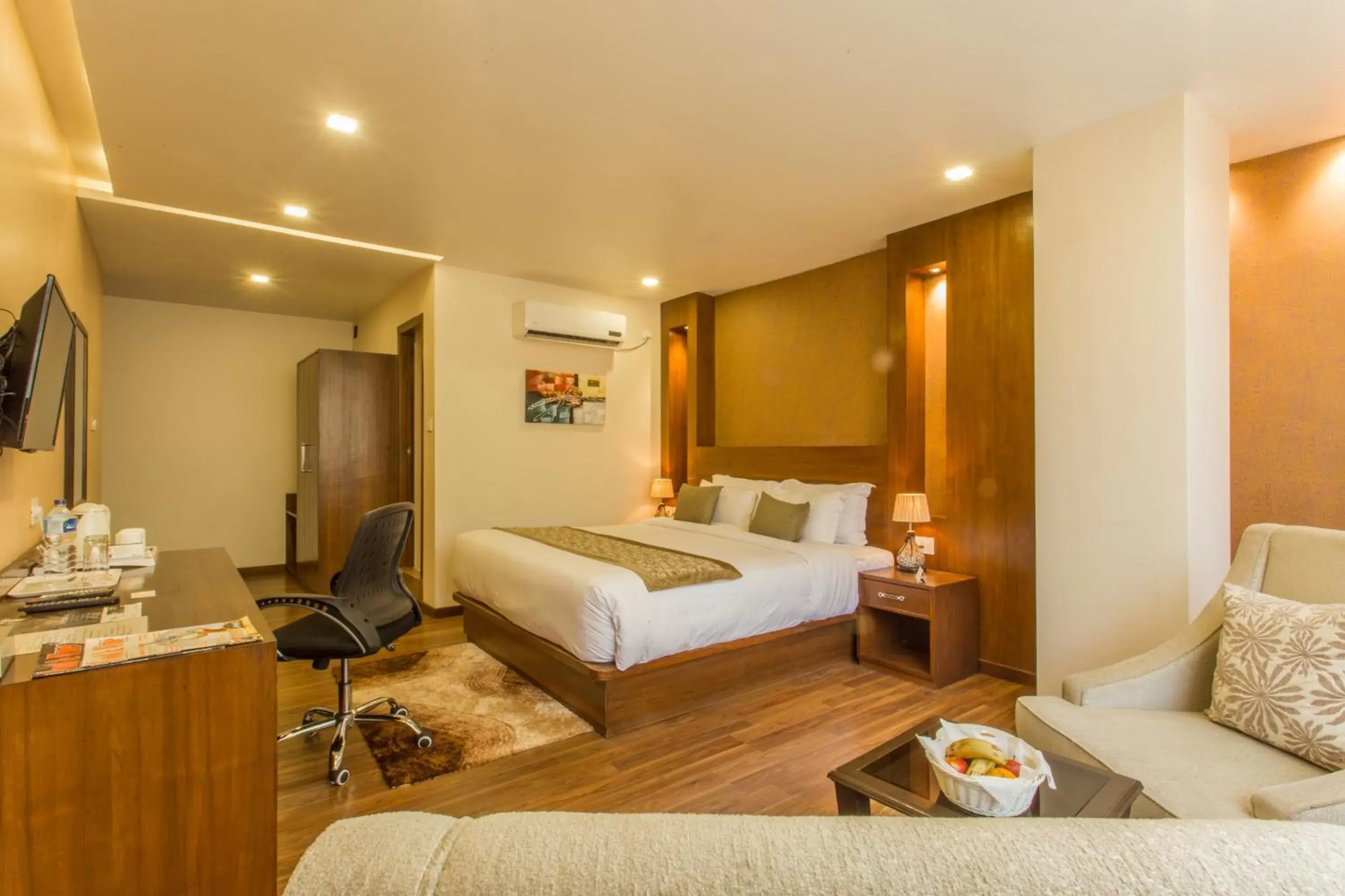 Bedroom in Yatri Suites and Spa