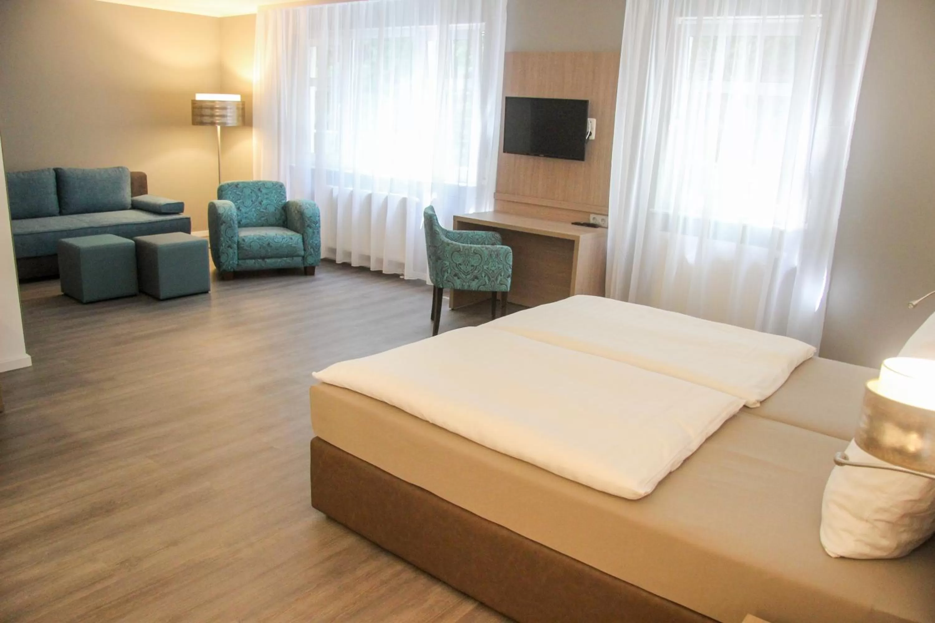 Bed in Schlossberghotel Greiz