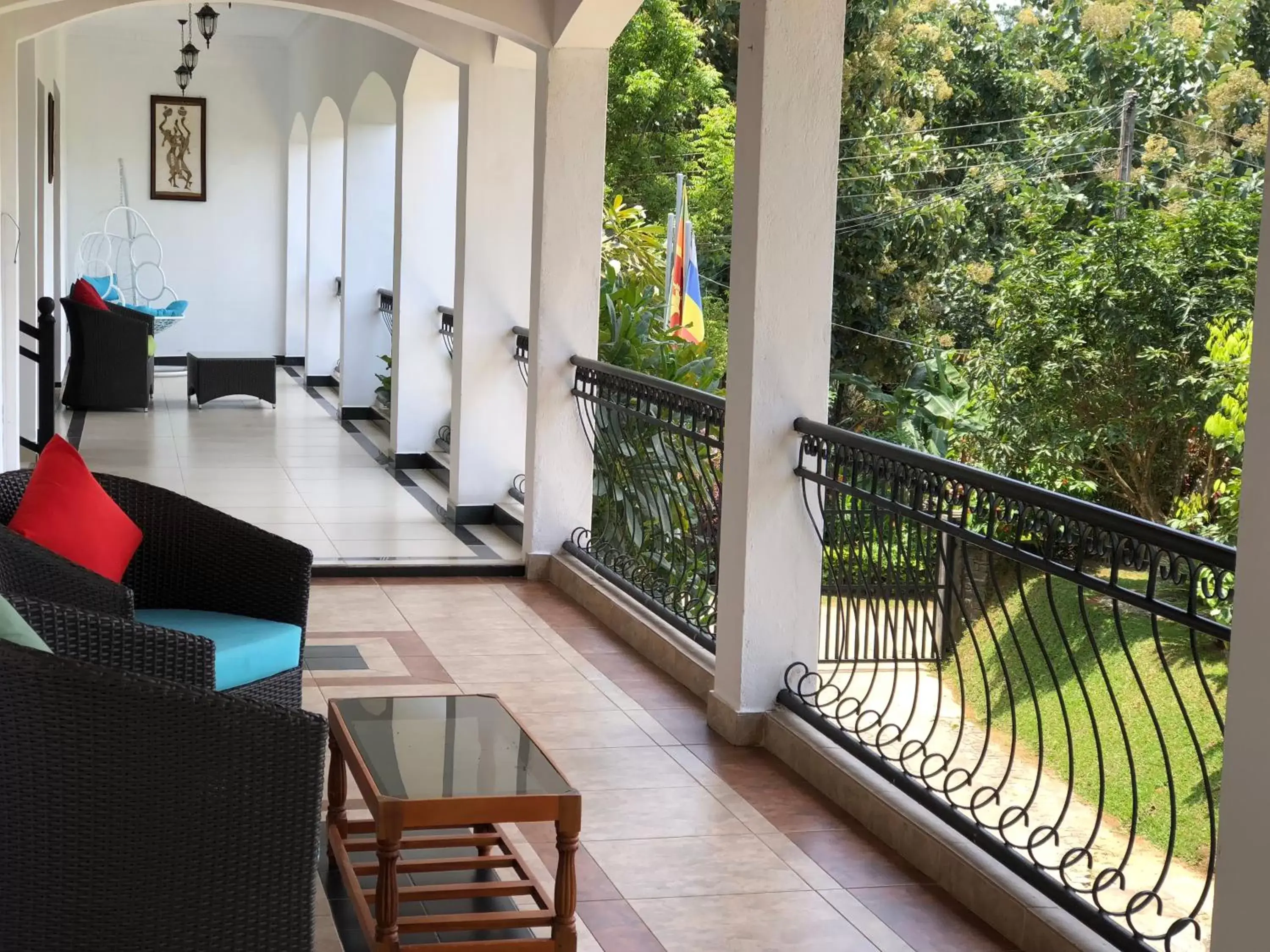 Balcony/Terrace in Elegant Hotel
