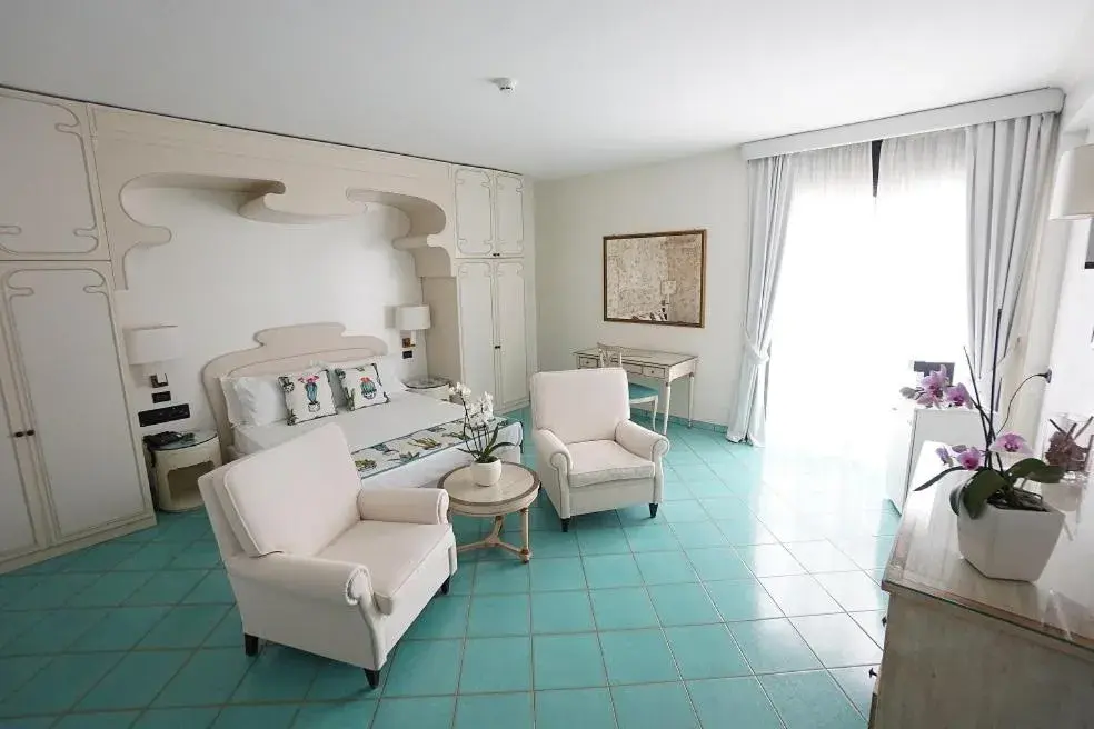 Bedroom, Seating Area in Grand Hotel Terme