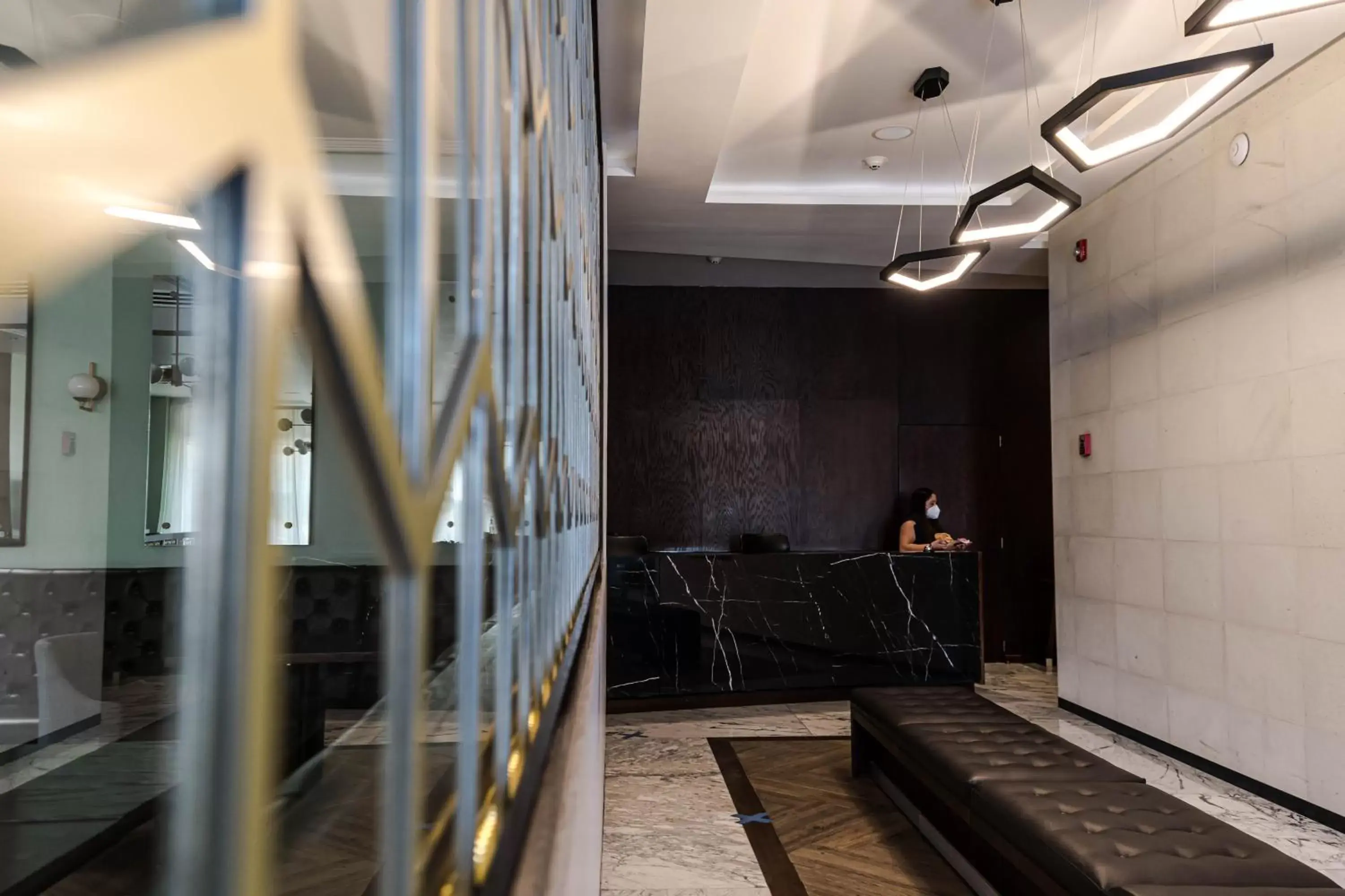 Lobby or reception in Casa Basalto Lobby or reception in Casa Basalto