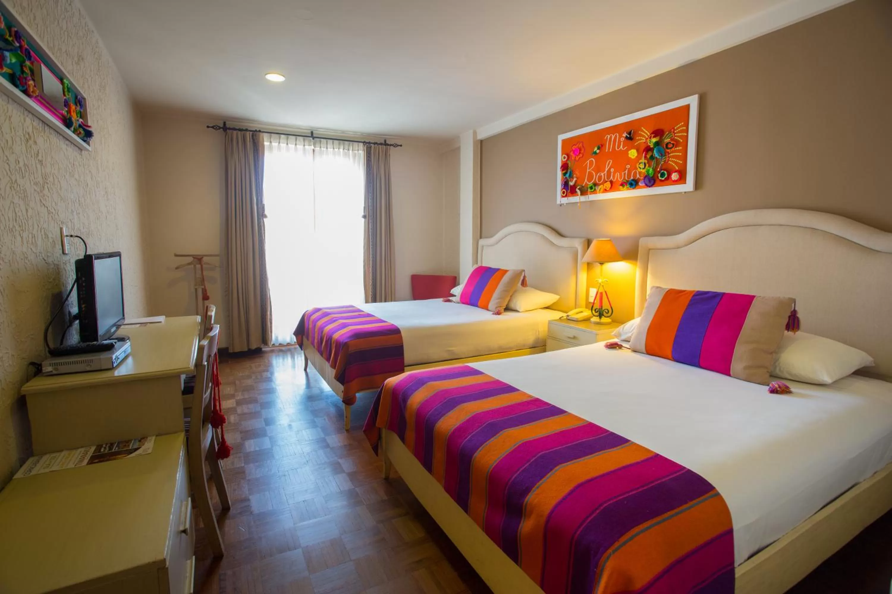 TV and multimedia in Hotel Rosario La Paz