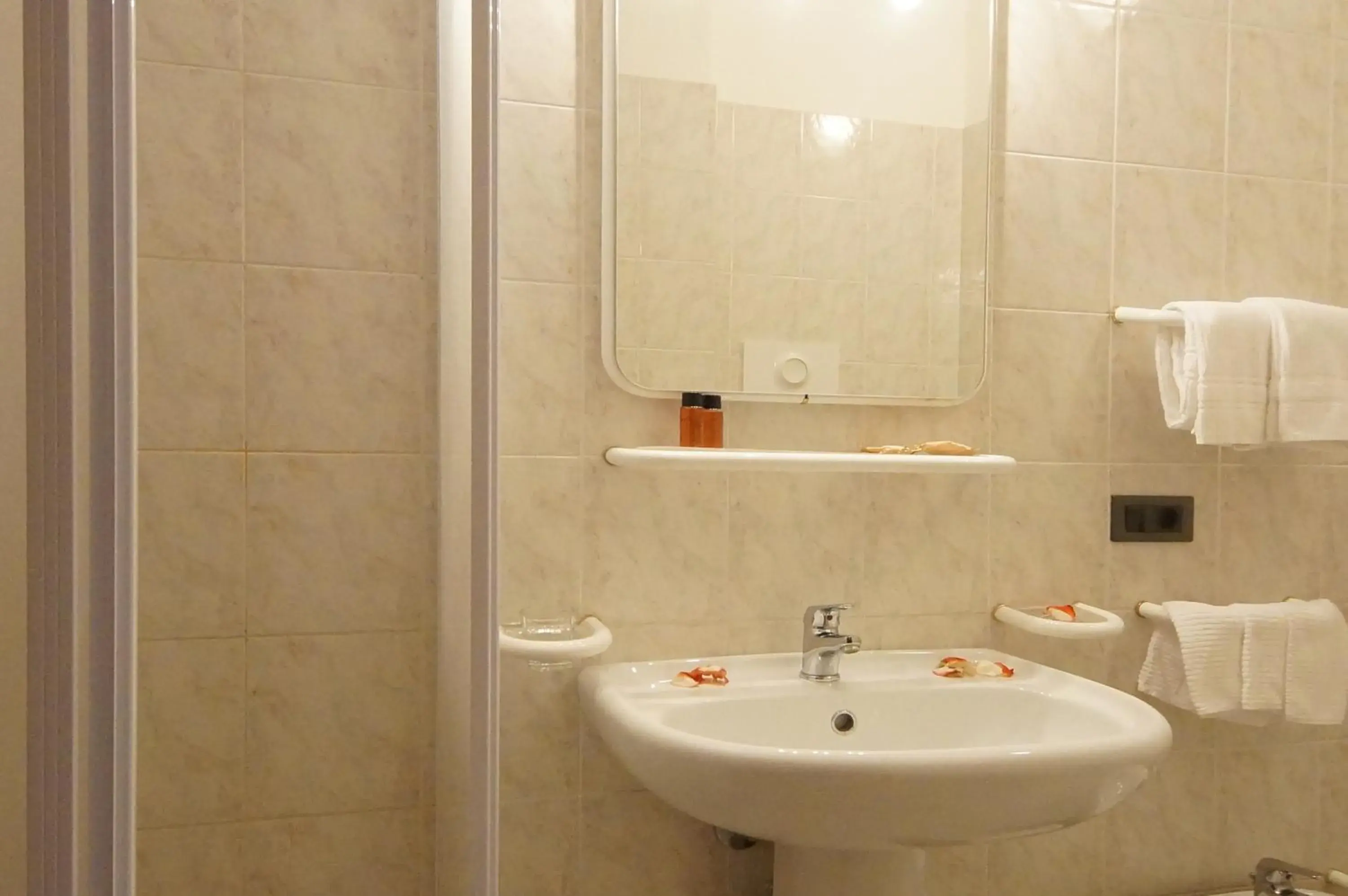 Bathroom in Hotel Garnì Al Poggio
