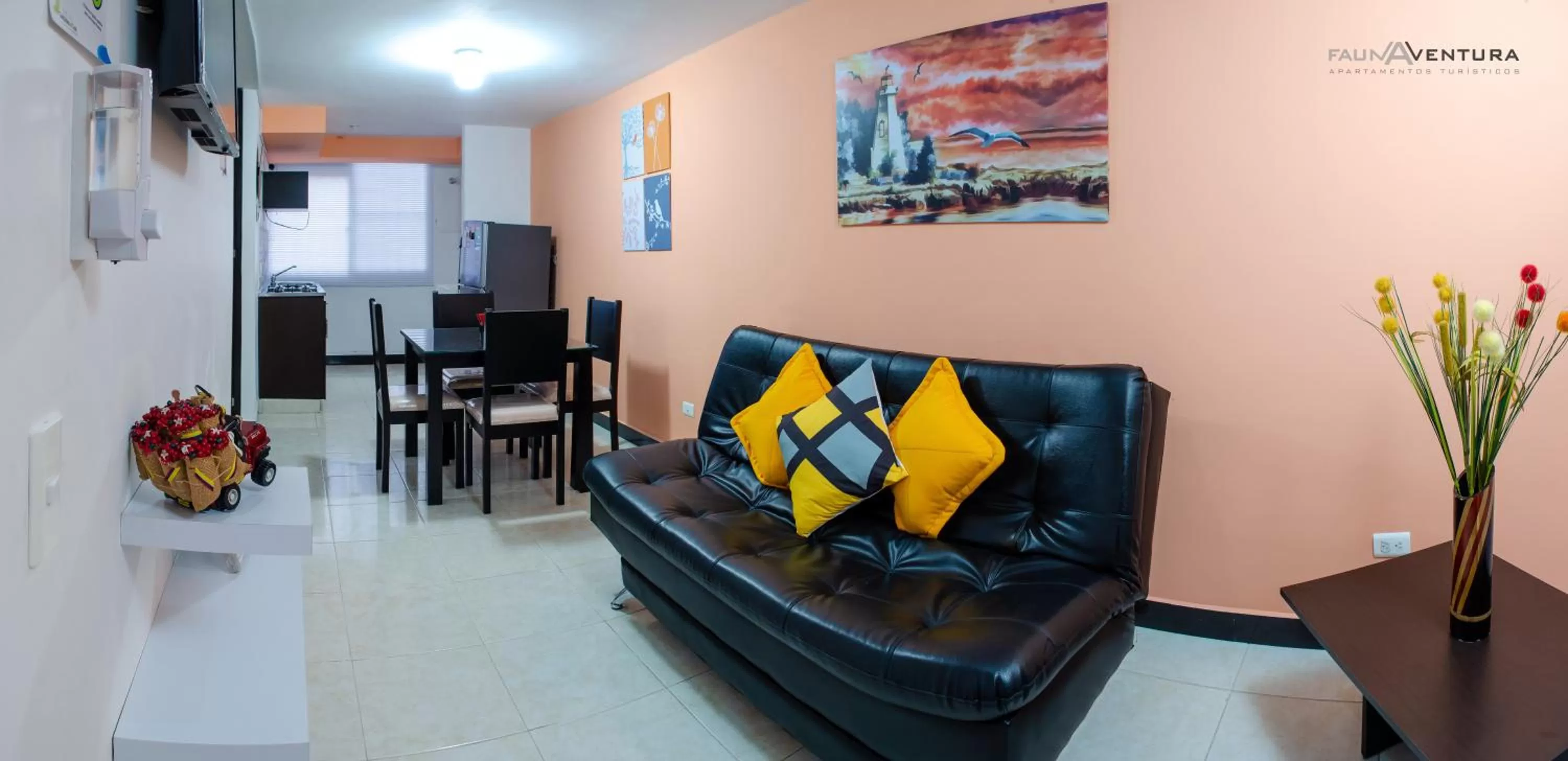 Living room in Apartamento Primer Piso 2km del Parque del Café
