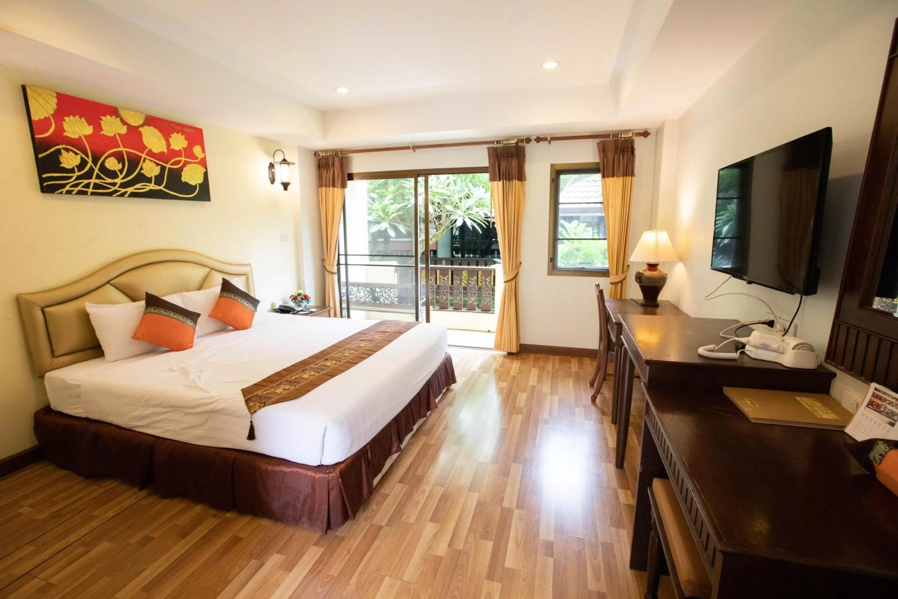 Bedroom, Bed in Luckswan Resort Chiang Rai - SHA Extra Plus