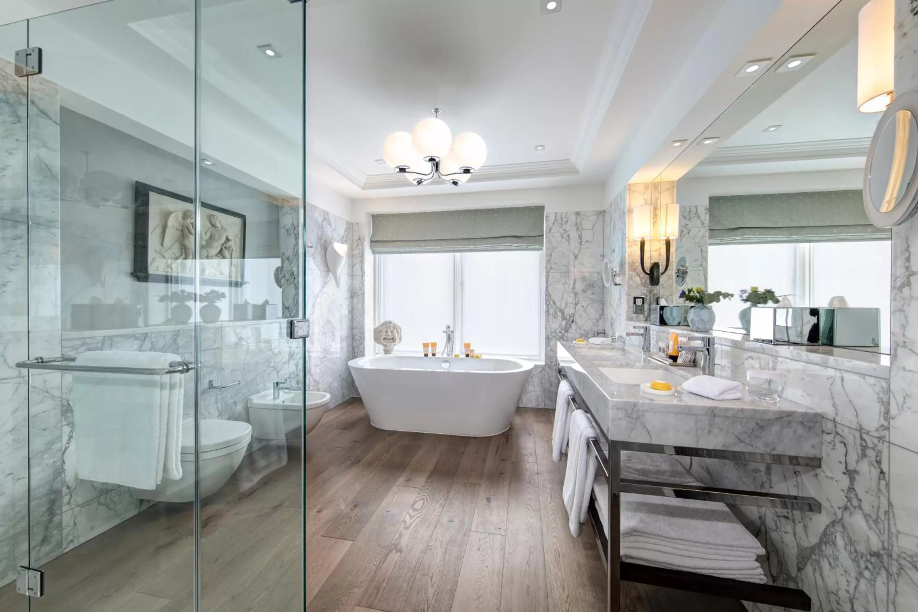 Bathroom in The Balmoral Hotel Bathroom in The Balmoral Hotel