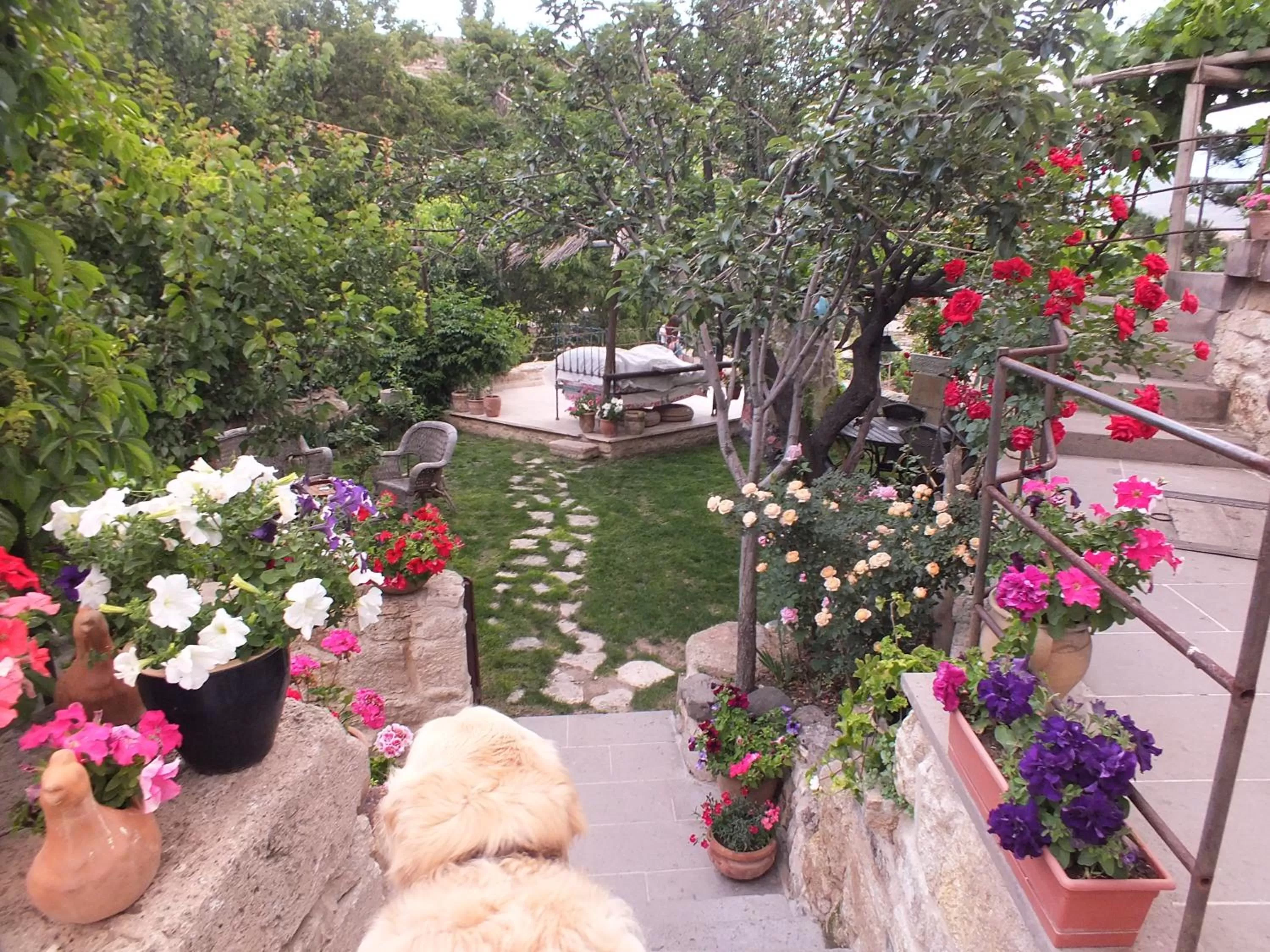 Garden in Melekler Evi Cave Hotel