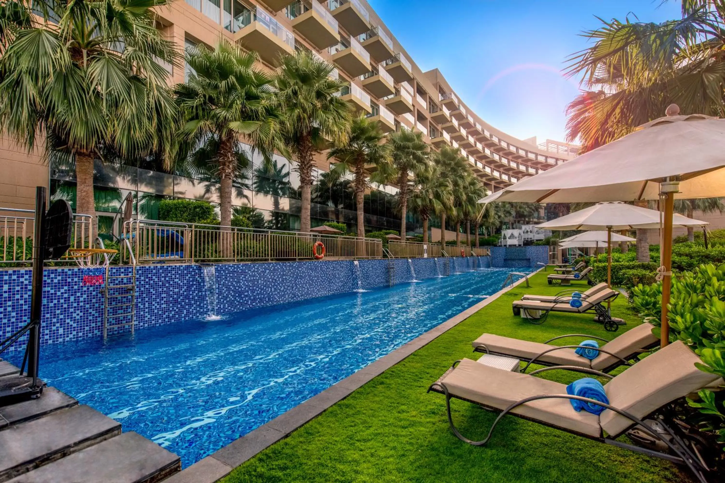 Activities, Swimming Pool in Rixos The Palm Hotel & Suites - Ultra All Inclusive