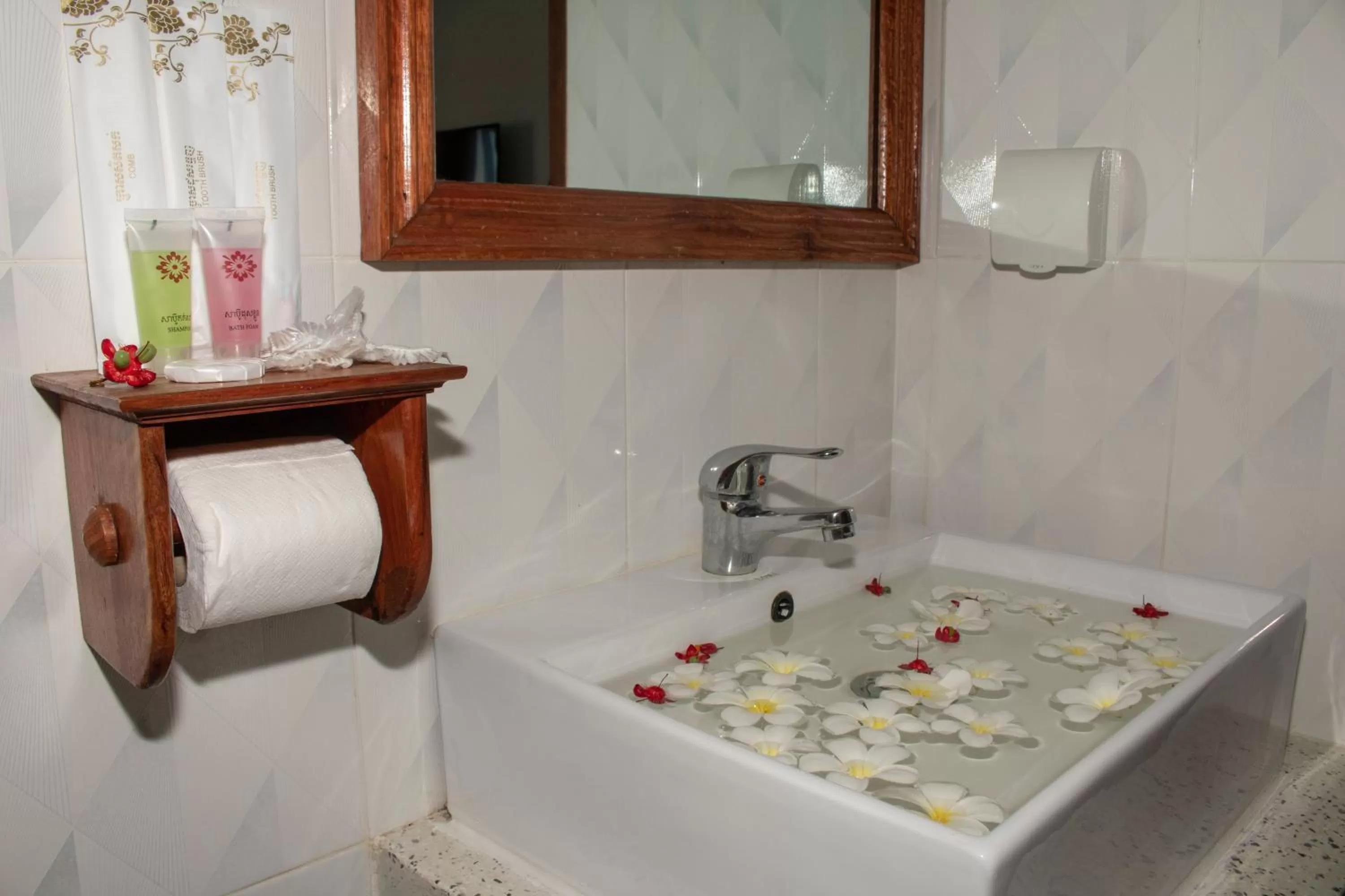Bathroom in The Blanc Residence