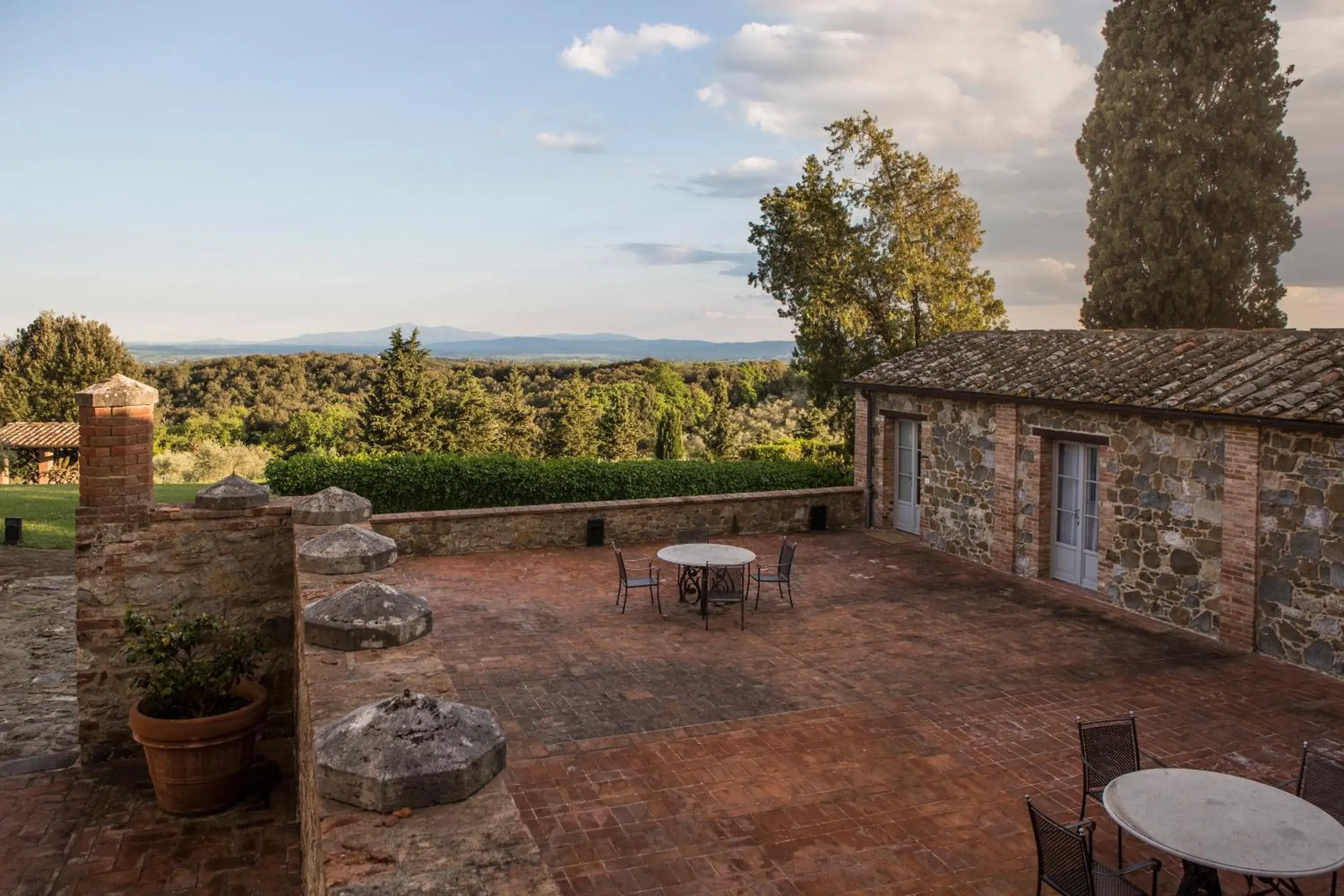 Balcony/Terrace in Borgo Scopeto Wine & Country Relais