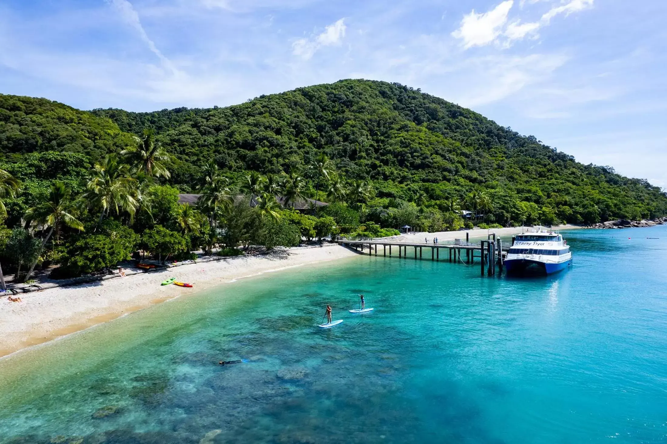 Natural landscape in Fitzroy Island Resort