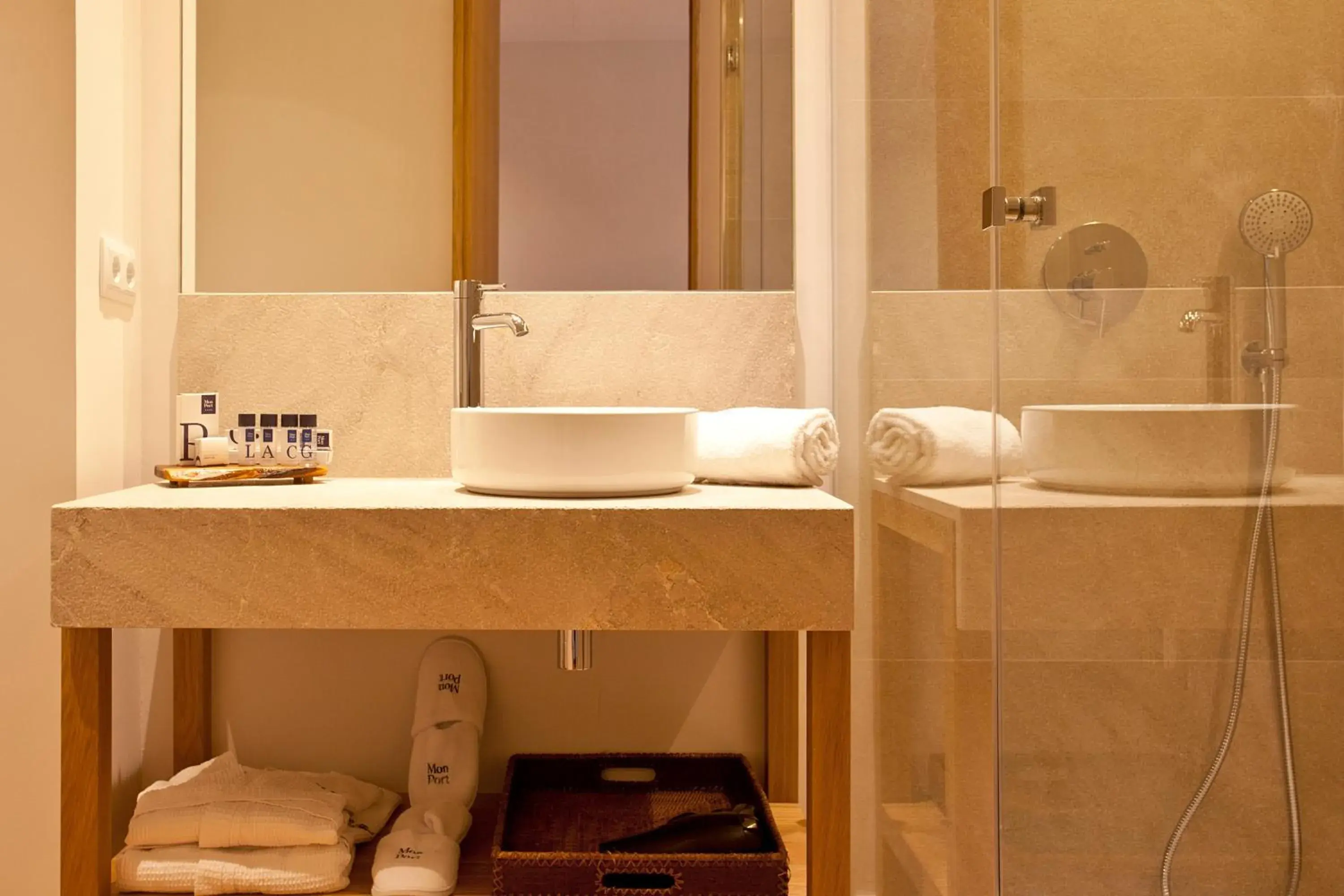 Bathroom in Mon Port Hotel & Spa